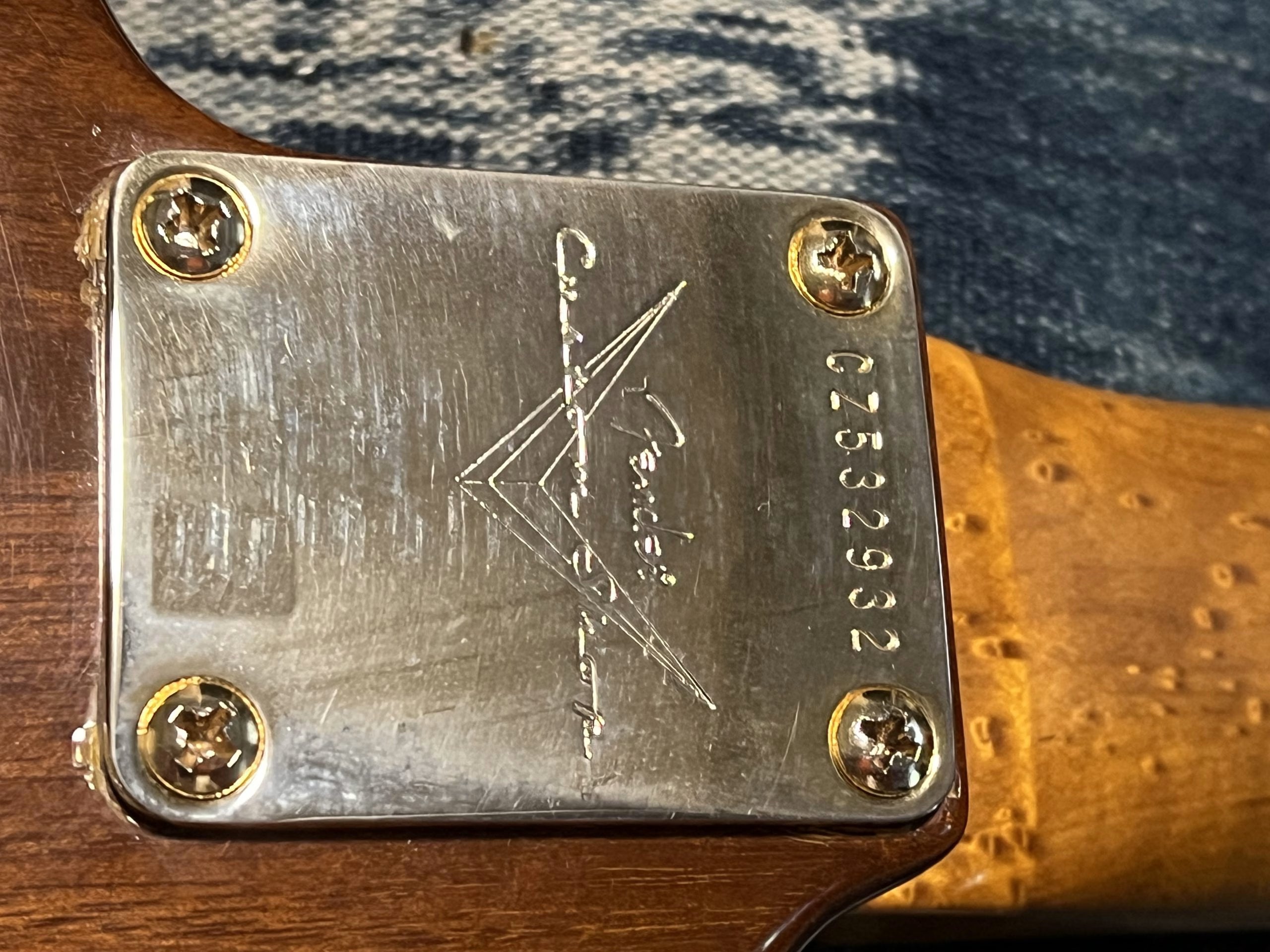 SOLD - 2018 Fender Custom Shop Artisan Claro Walnut Stratocaster