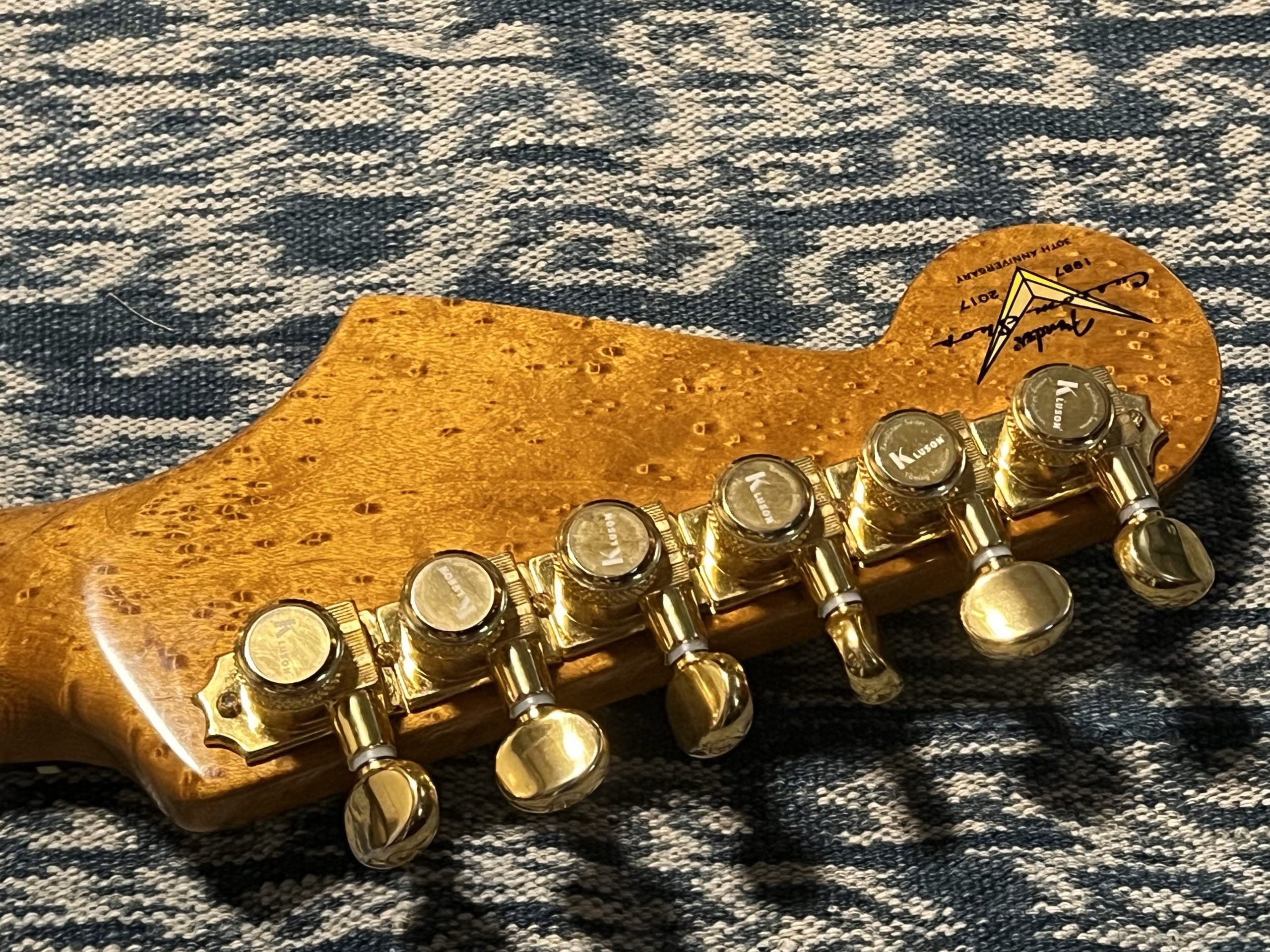 SOLD - 2018 Fender Custom Shop Artisan Claro Walnut Stratocaster