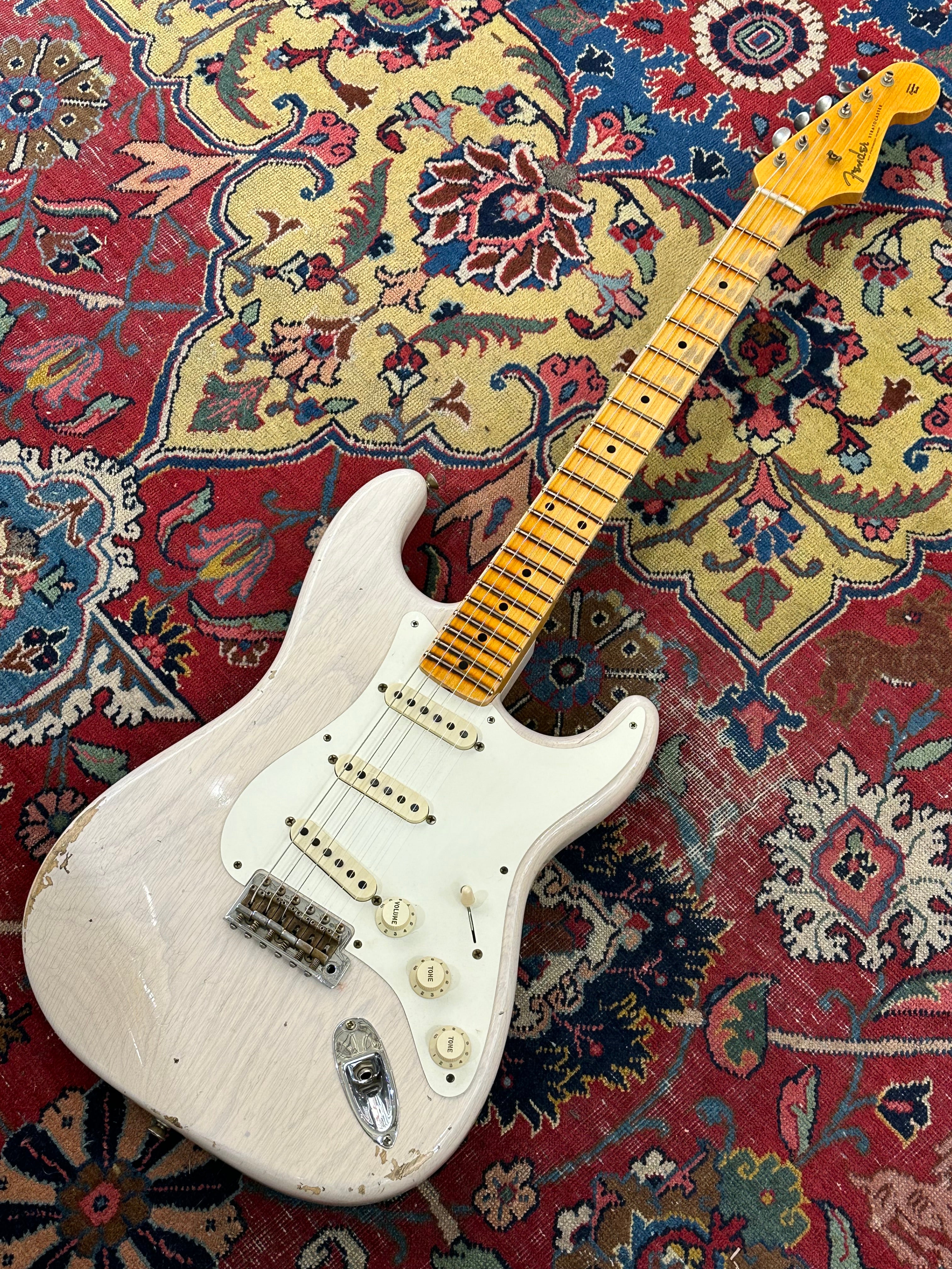 Fender Custom Shop '57 Relic Stratocaster 2022 Aged White Blonde
