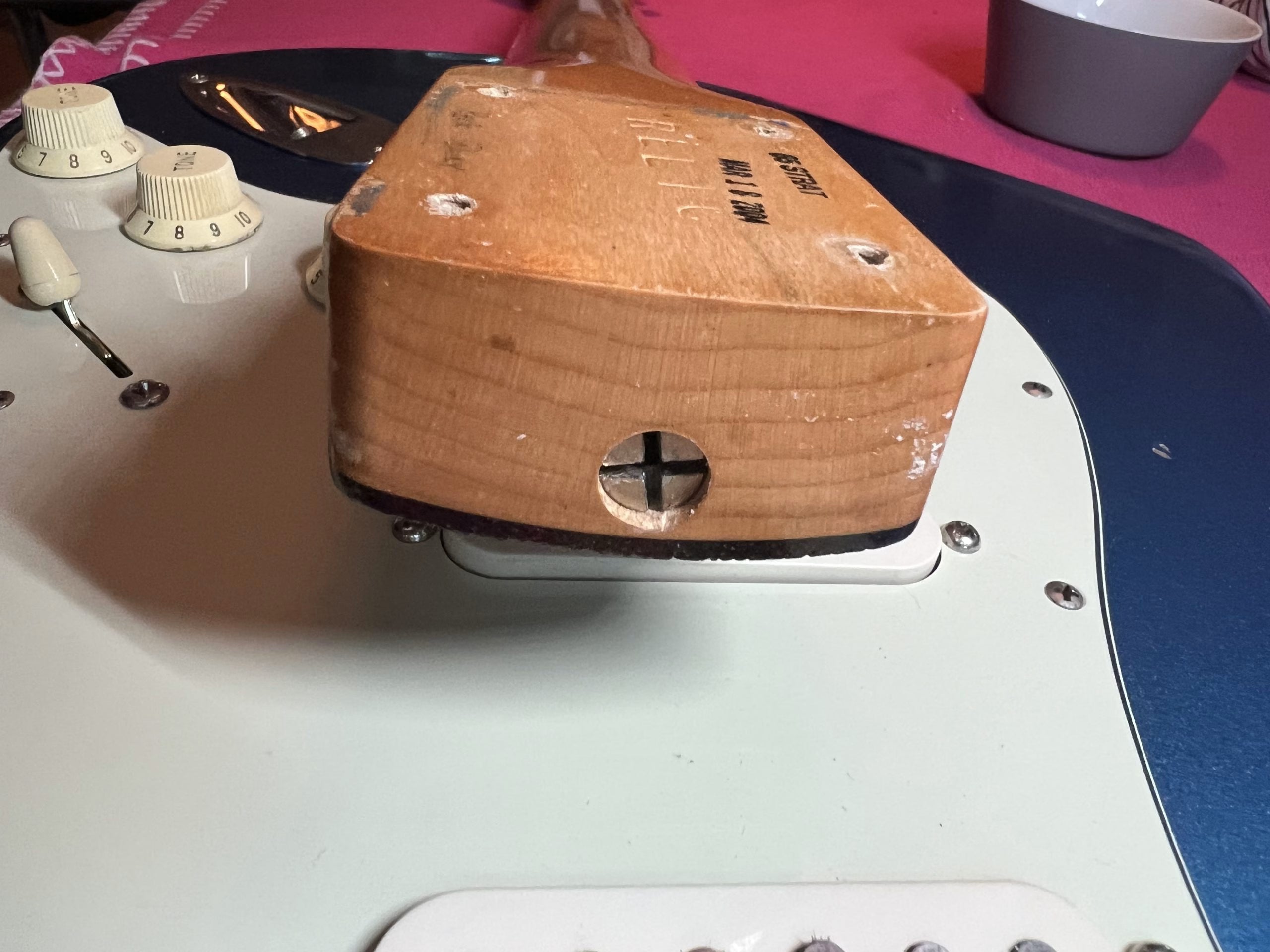 SOLD - 2004 Fender Custom Shop 65 Relic Stratocaster Lake Placid Blue