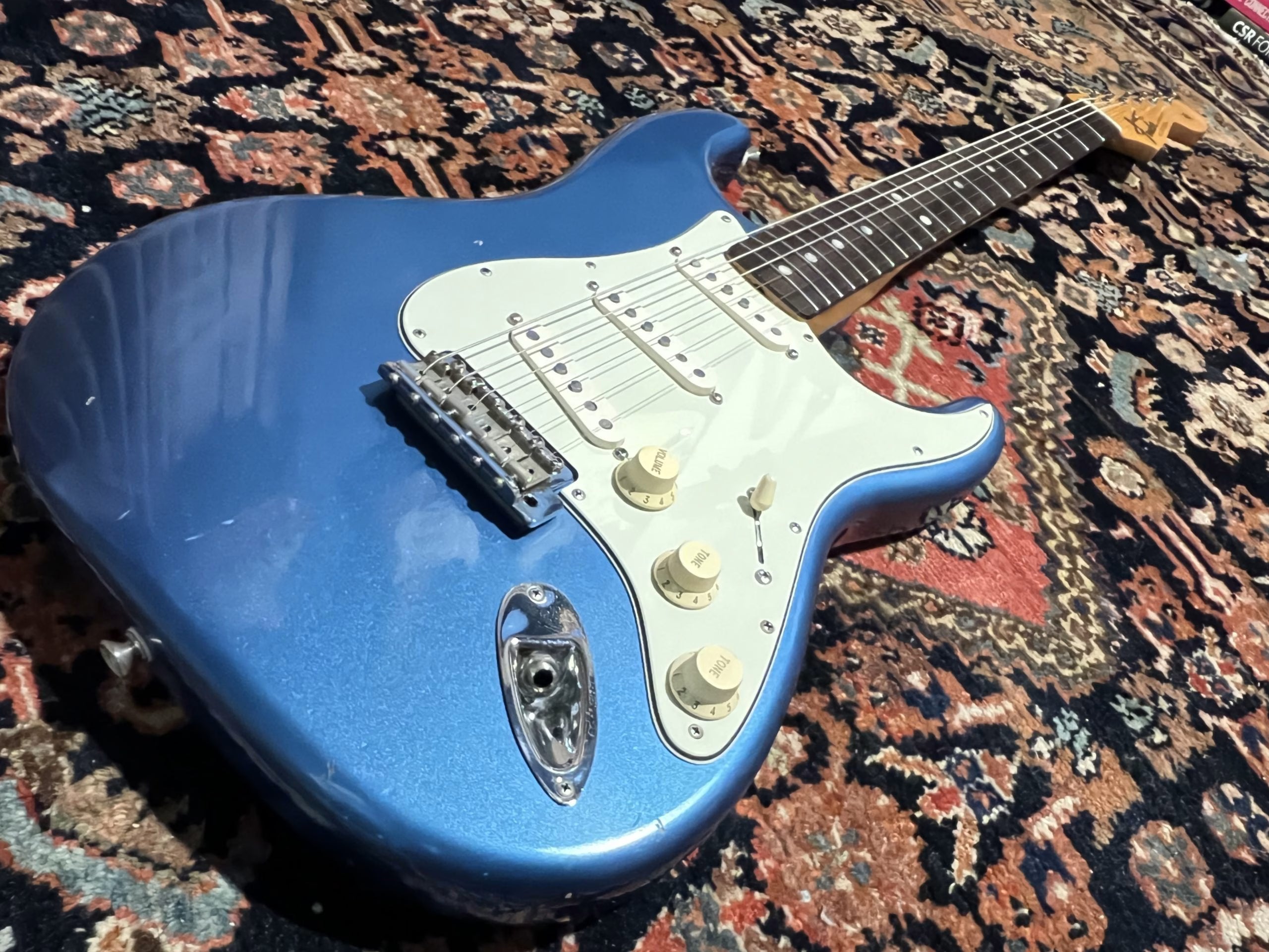 SOLD - 2004 Fender Custom Shop 65 Relic Stratocaster Lake Placid Blue