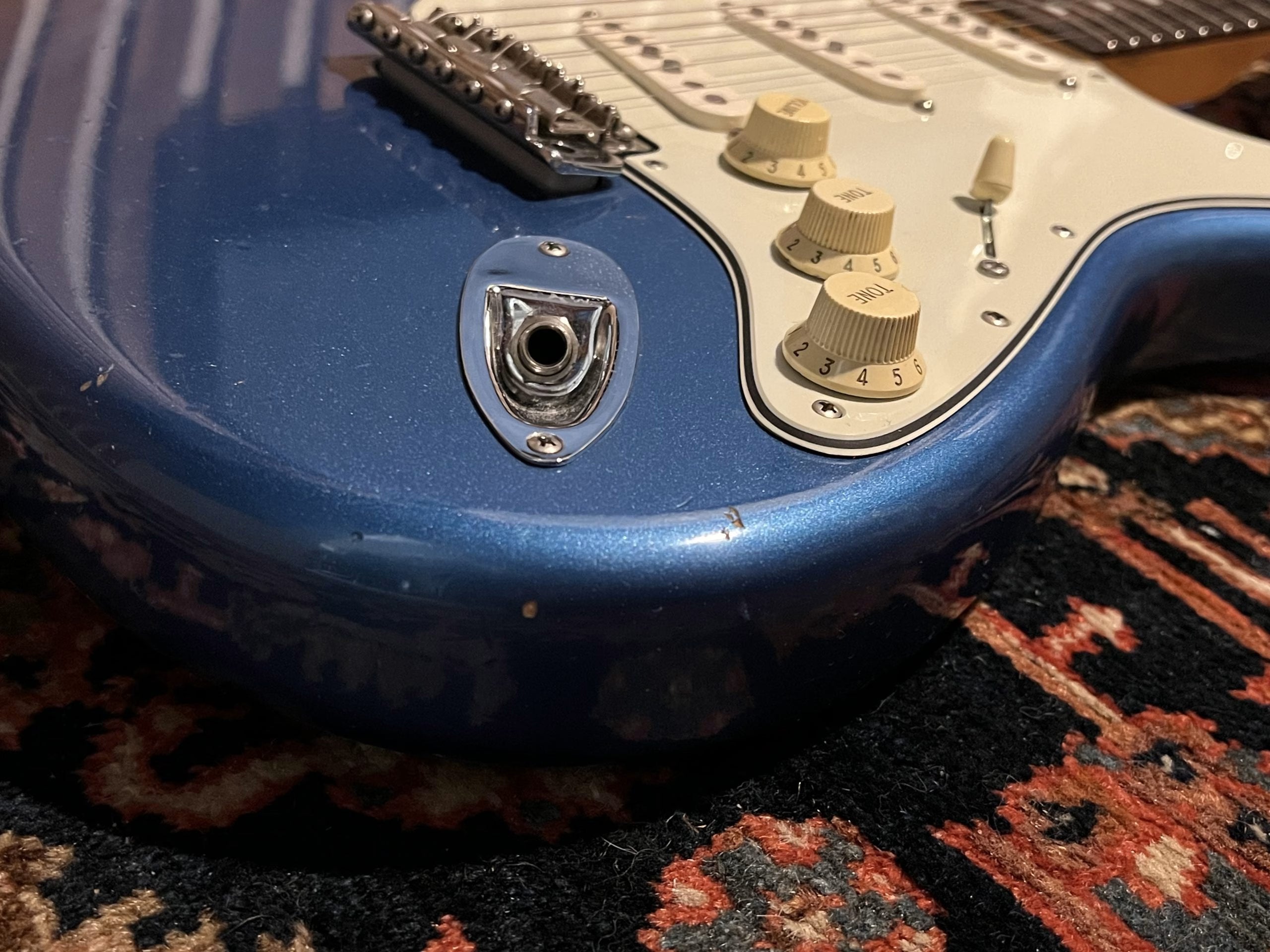 SOLD - 2004 Fender Custom Shop 65 Relic Stratocaster Lake Placid Blue