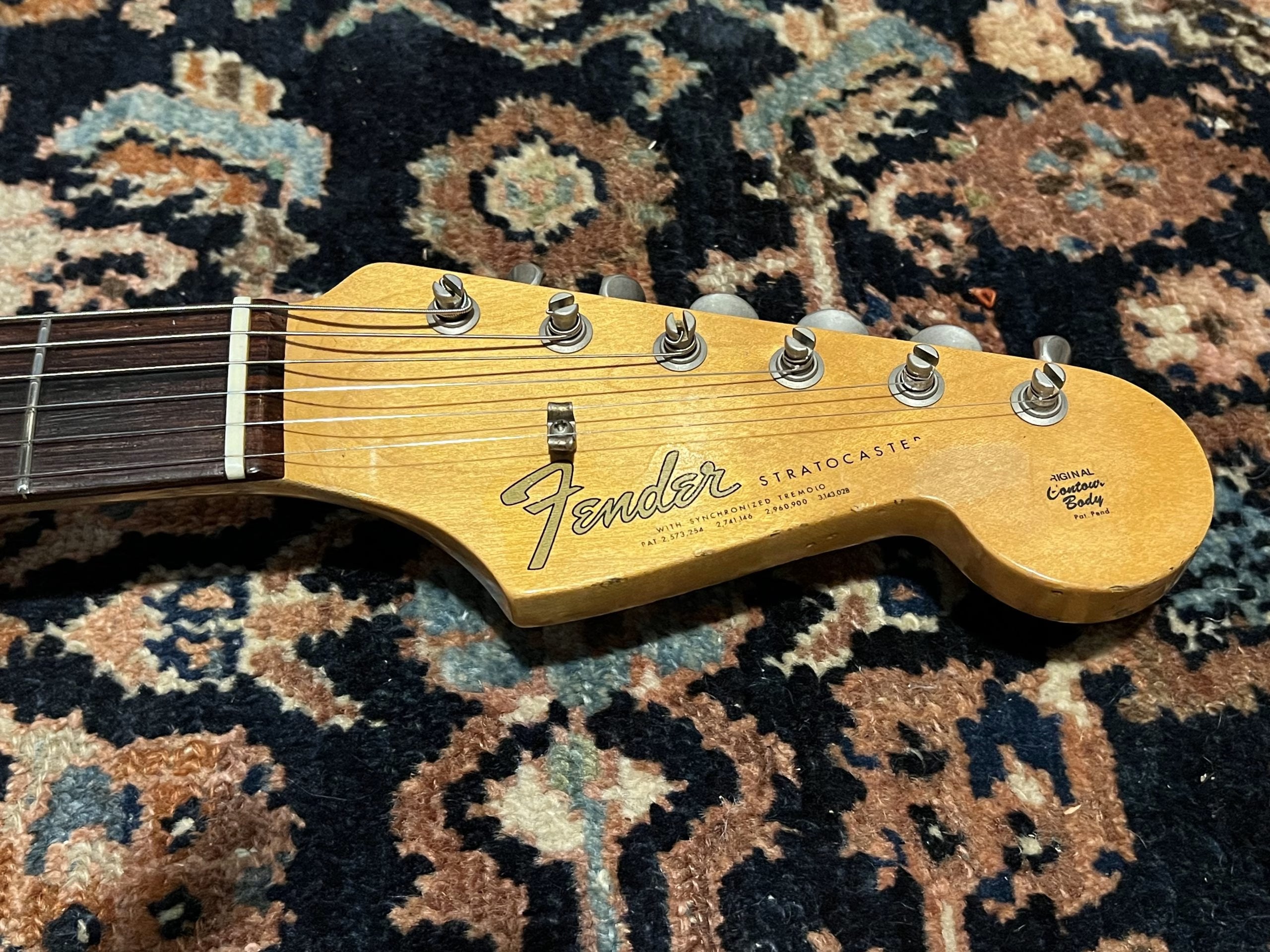 SOLD - 2004 Fender Custom Shop 65 Relic Stratocaster Lake Placid Blue