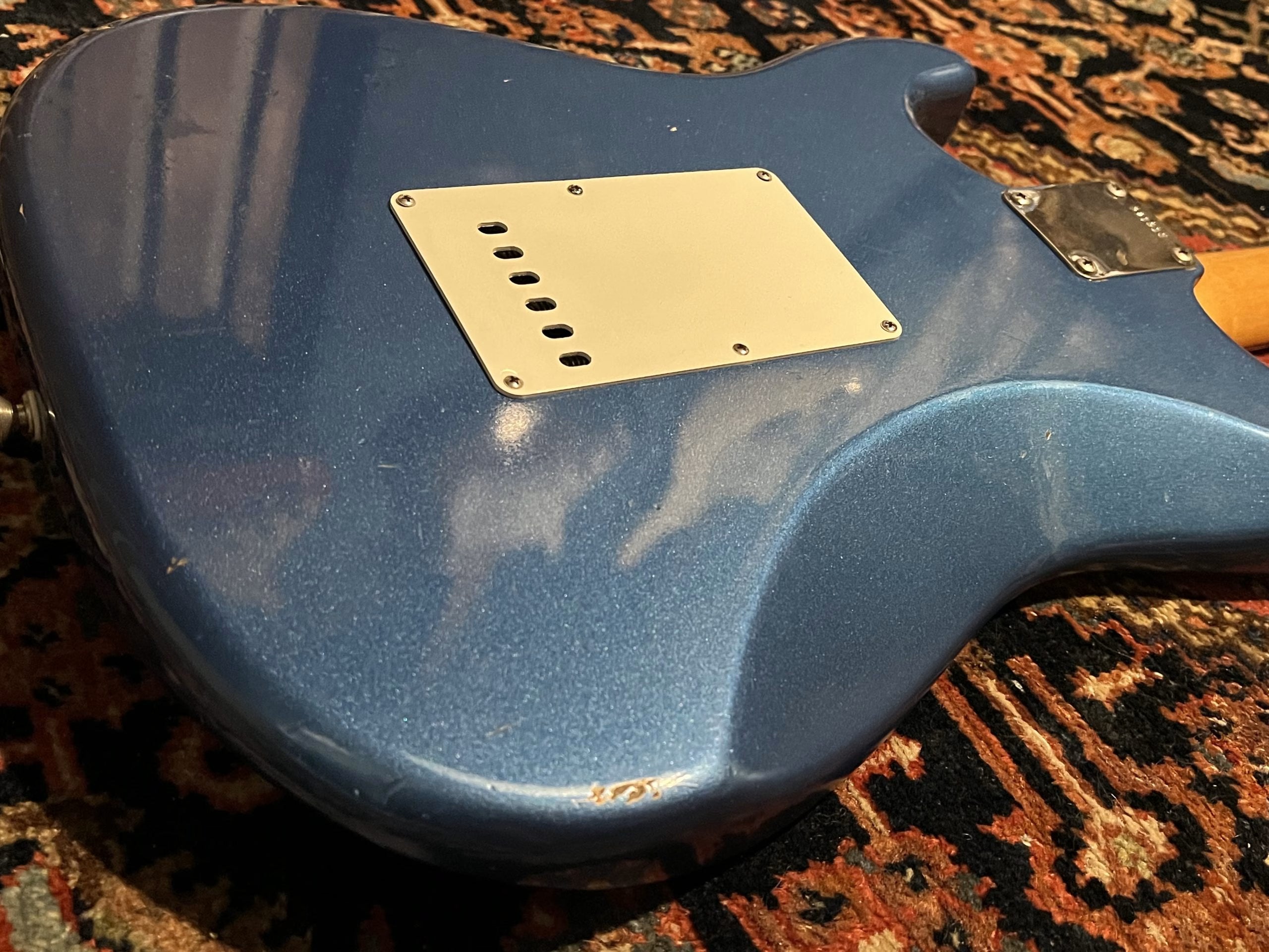 SOLD - 2004 Fender Custom Shop 65 Relic Stratocaster Lake Placid Blue