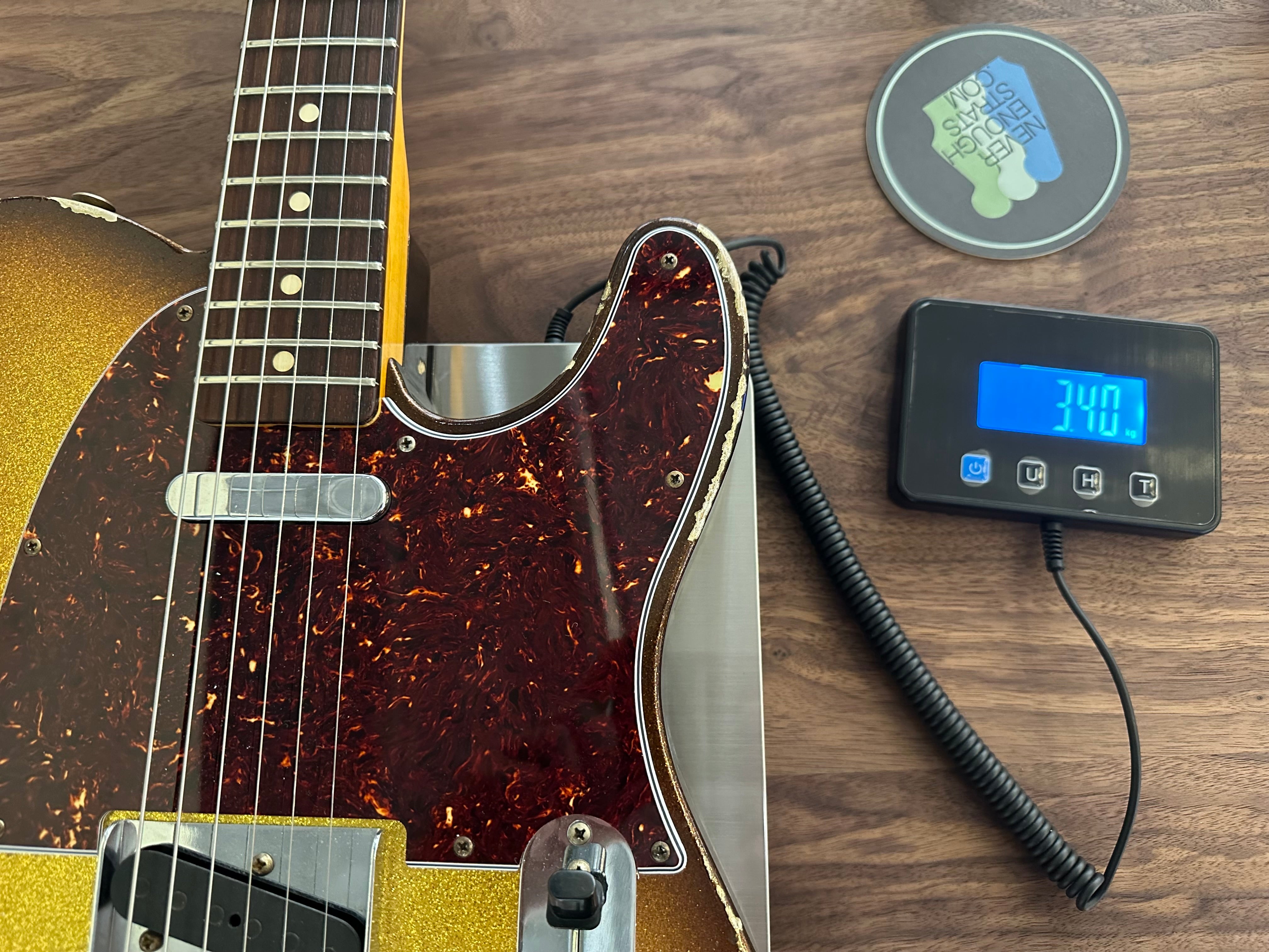Fender Custom Shop '63 Heavy Relic Telecaster 2021 Sparkle Sunburst