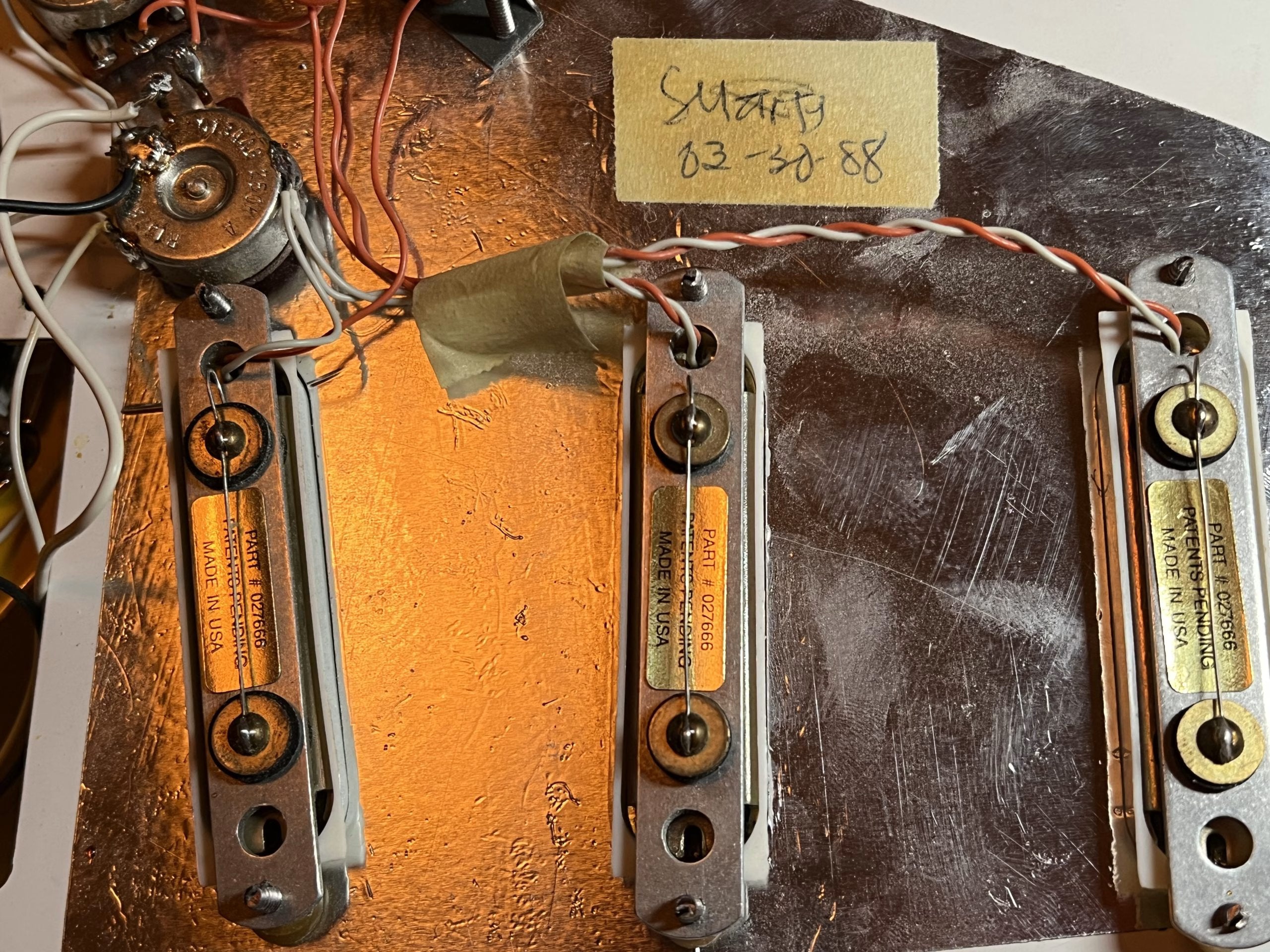 SOLD - 1988 Strat Plus Graffiti Yellow - Never played
