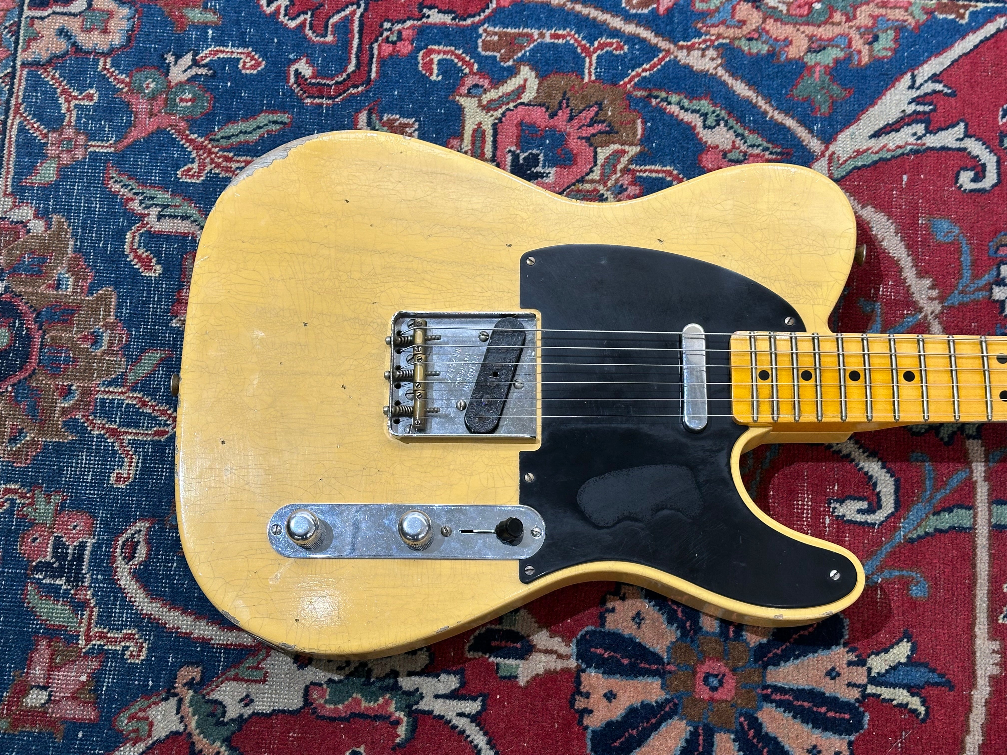 Fender Custom Shop '52 Relic Telecaster 2023 Nocaster Blonde