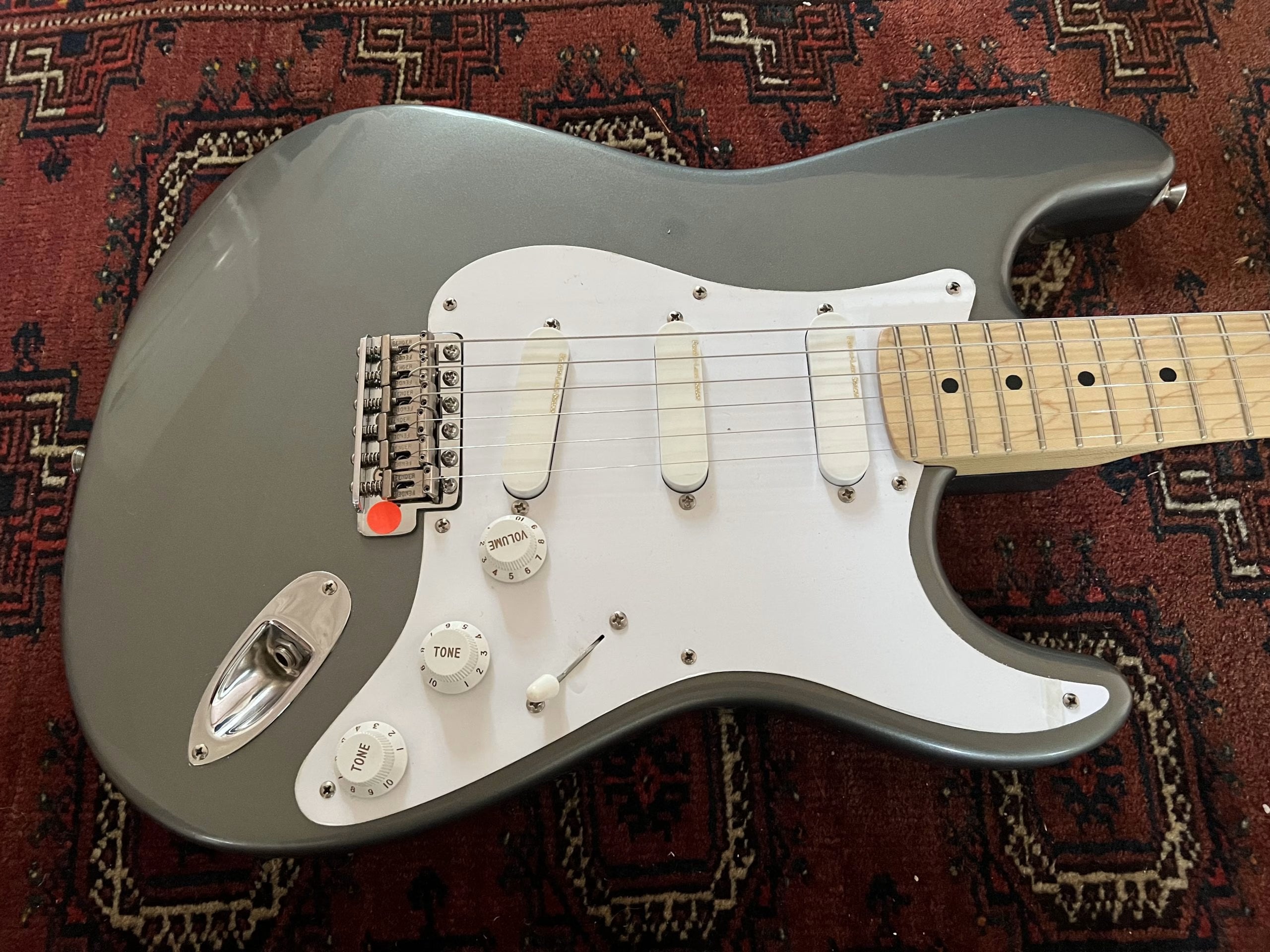 SOLD - 1989 Fender Eric Clapton Signature First Series Stratocaster Pewter