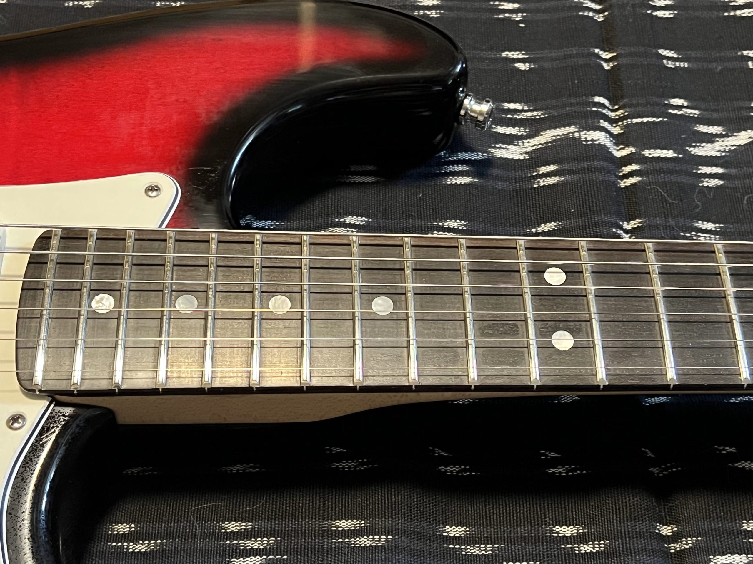 SOLD - 1990 Fender Strat Ultra Crimson Burst