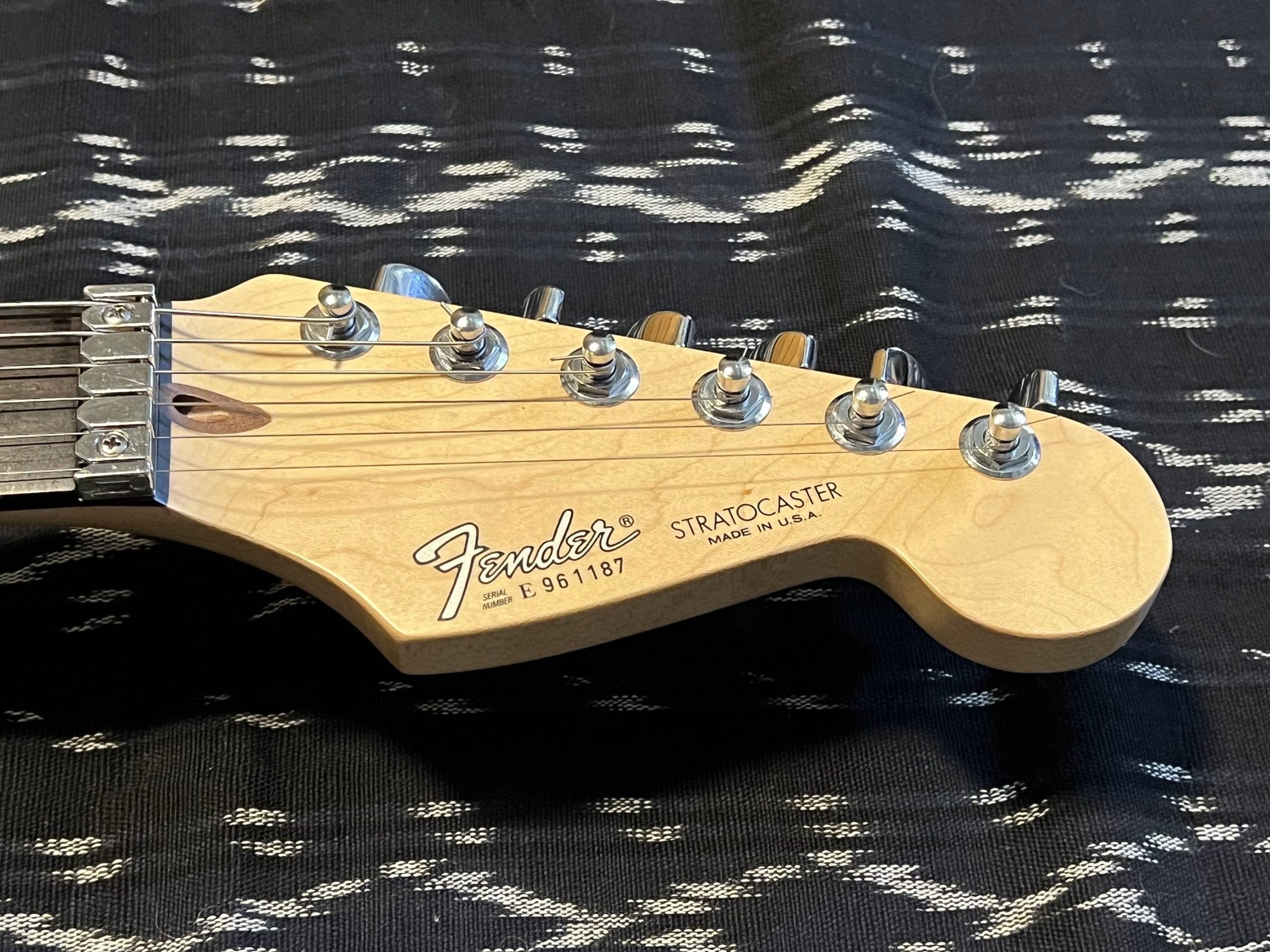 SOLD - 1990 Fender Strat Ultra Crimson Burst