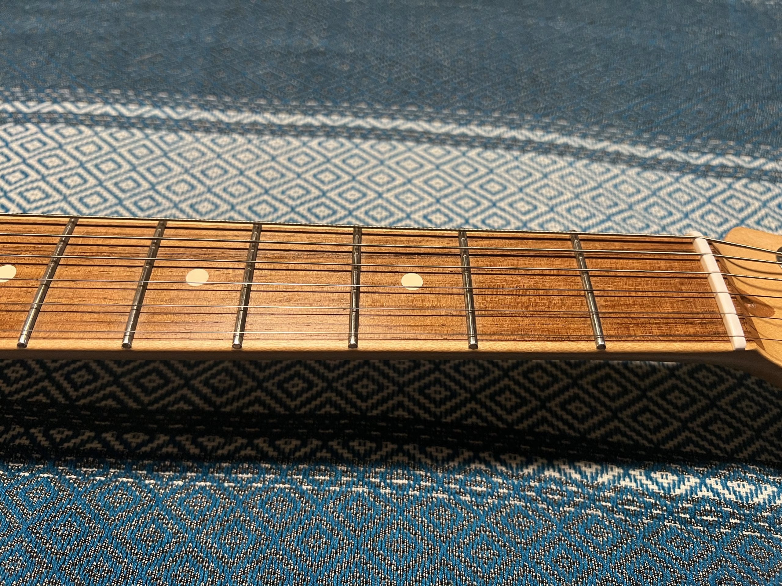 SOLD - 2014 Reclaimed Old Growth Redwood Stratocaster Natural