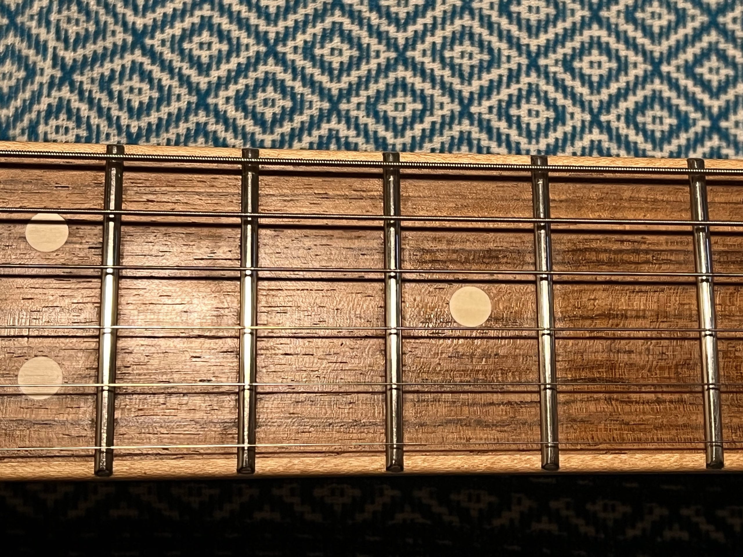 SOLD - 2014 Reclaimed Old Growth Redwood Stratocaster Natural