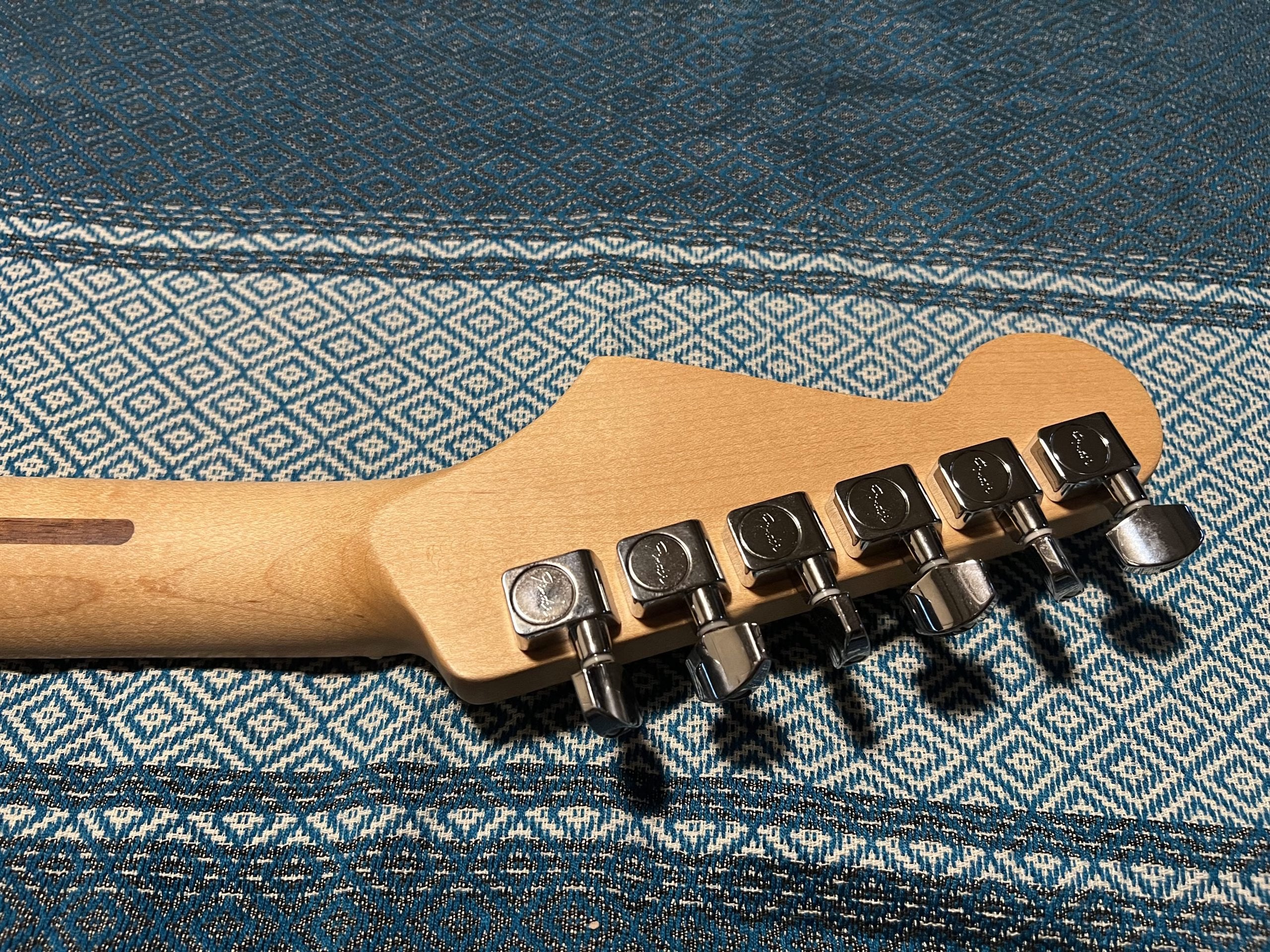 SOLD - 2014 Reclaimed Old Growth Redwood Stratocaster Natural