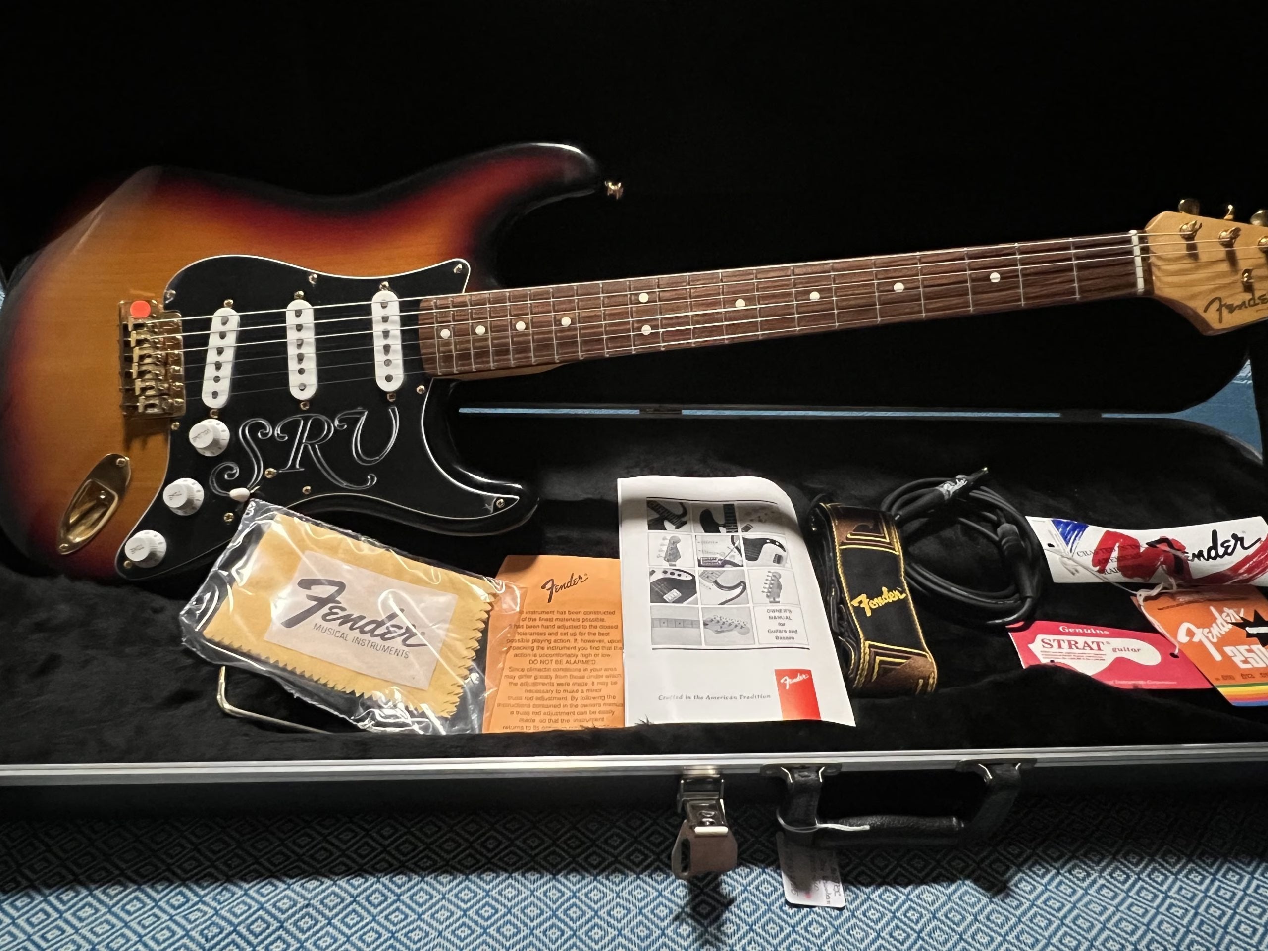SOLD - 1992 Stevie Ray Vaughan SRV Stratocaster