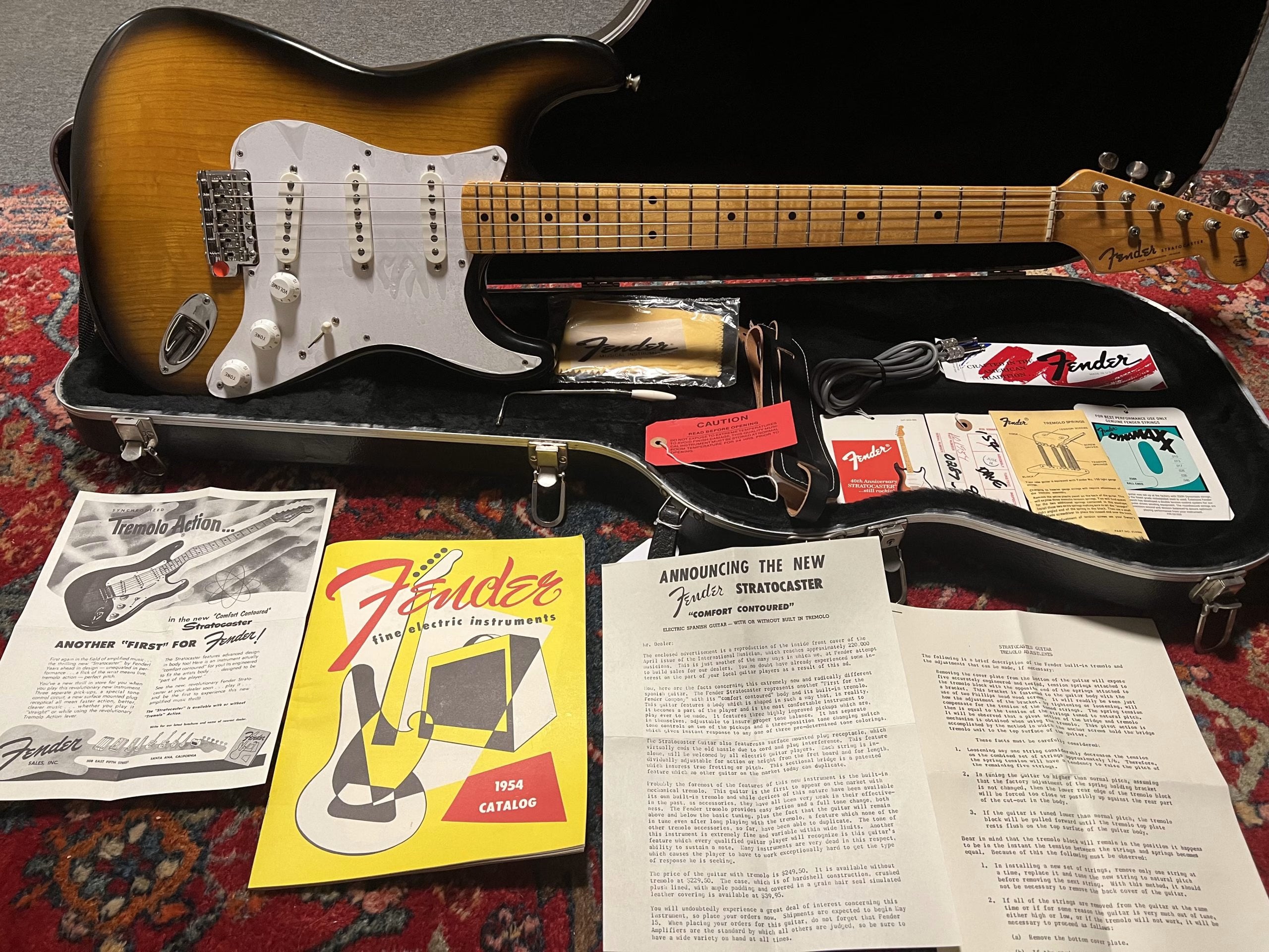 SOLD - 1994 40th Anniversary 1954 Limited Edition Reissue Stratocaster