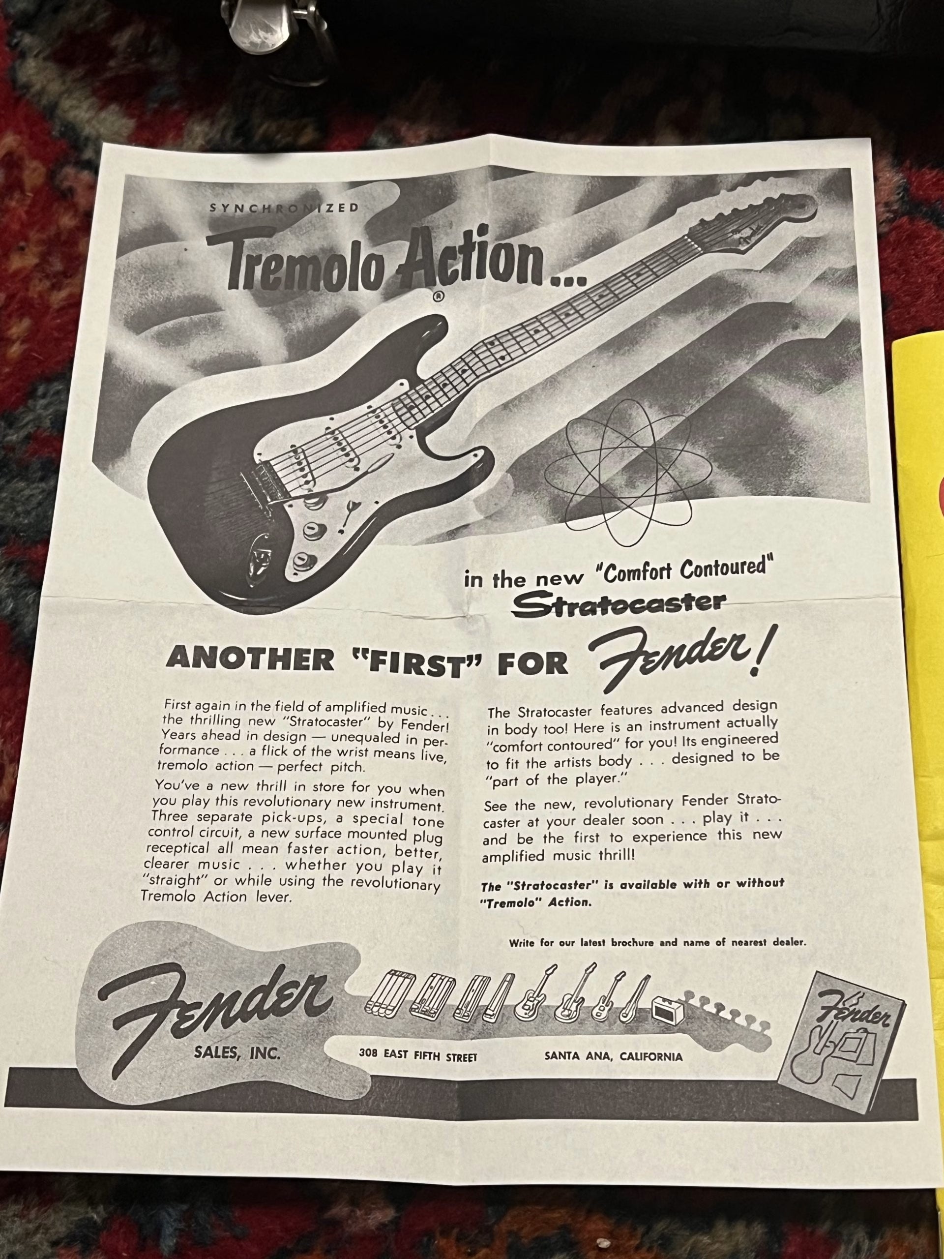 SOLD - 1994 40th Anniversary 1954 Limited Edition Reissue Stratocaster