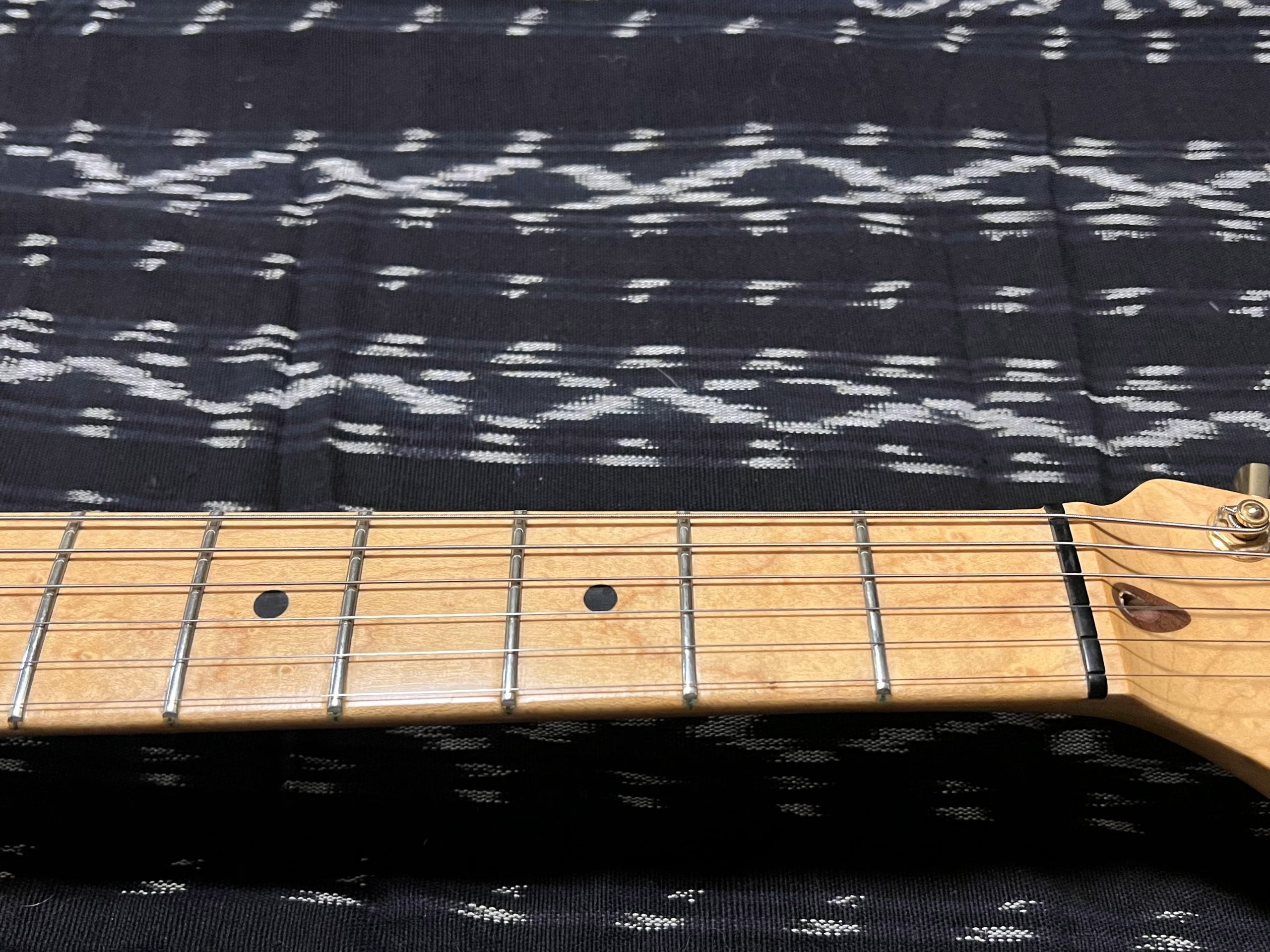SOLD - 1992 Custom Shop Hank Marvin Signature Limited Edition Stratocaster Fiesta Red