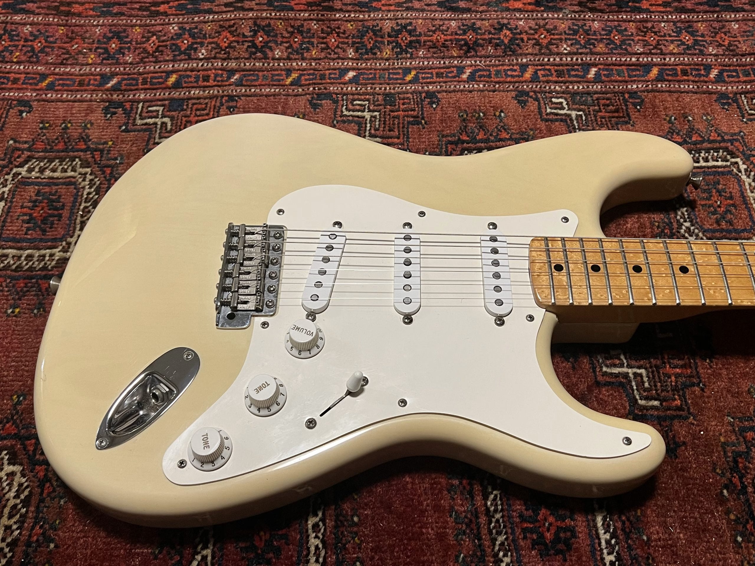 SOLD - 2000 Fender Custom Shop '56 NOS Stratocaster White Blonde