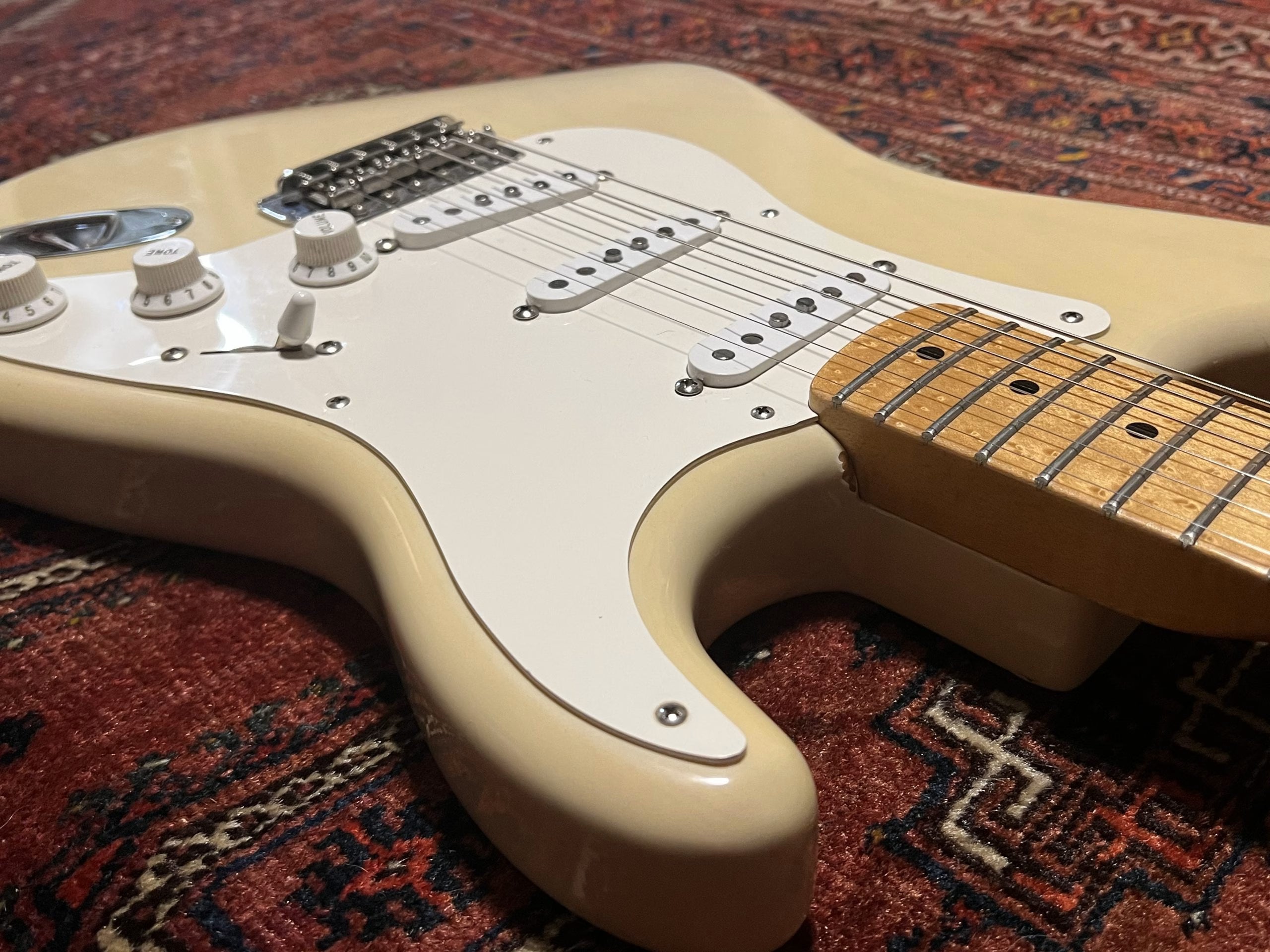SOLD - 2000 Fender Custom Shop '56 NOS Stratocaster White Blonde