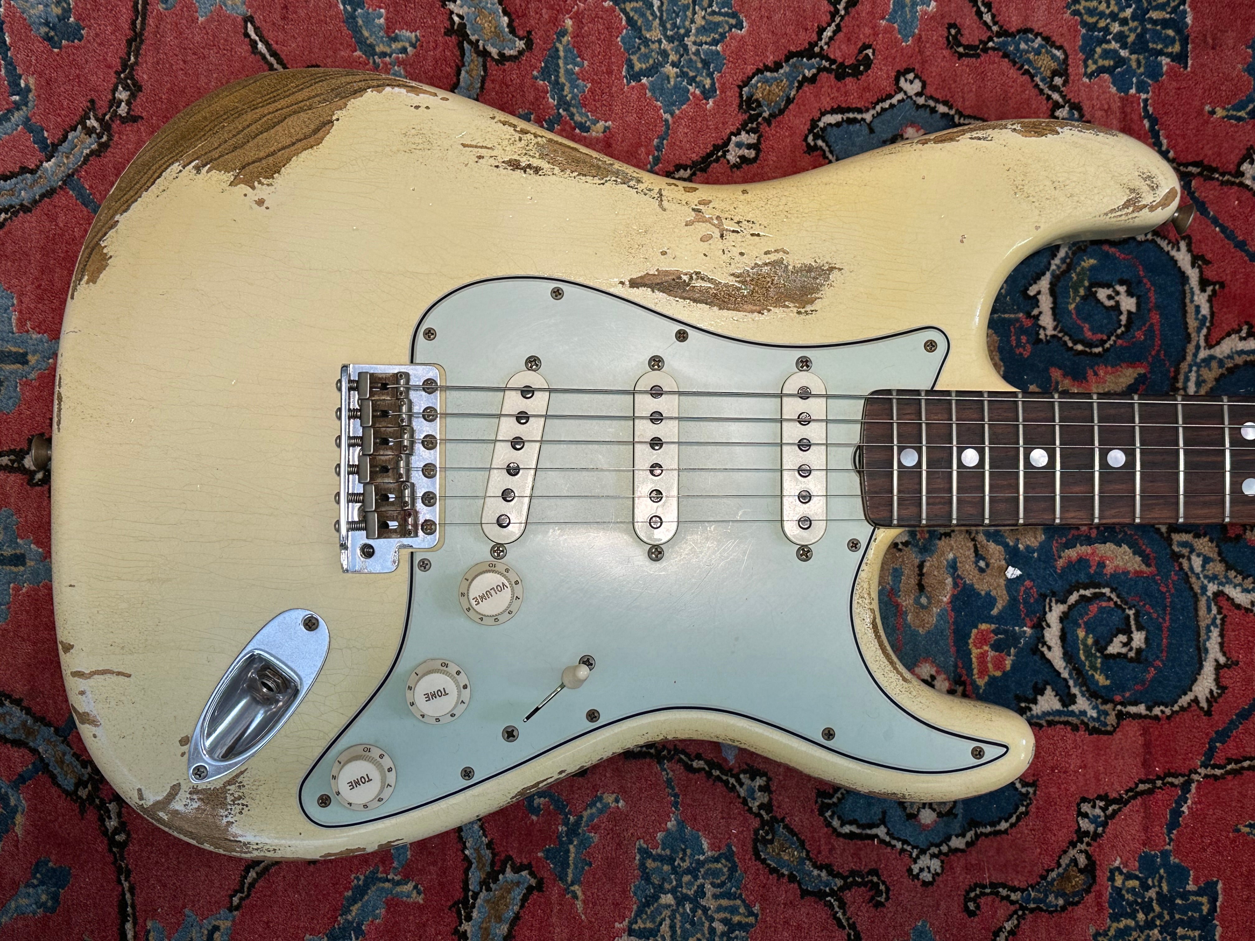 Fender Custom Shop '65 NAMM LTD Heavy Relic Stratocaster 2018 Olympic White