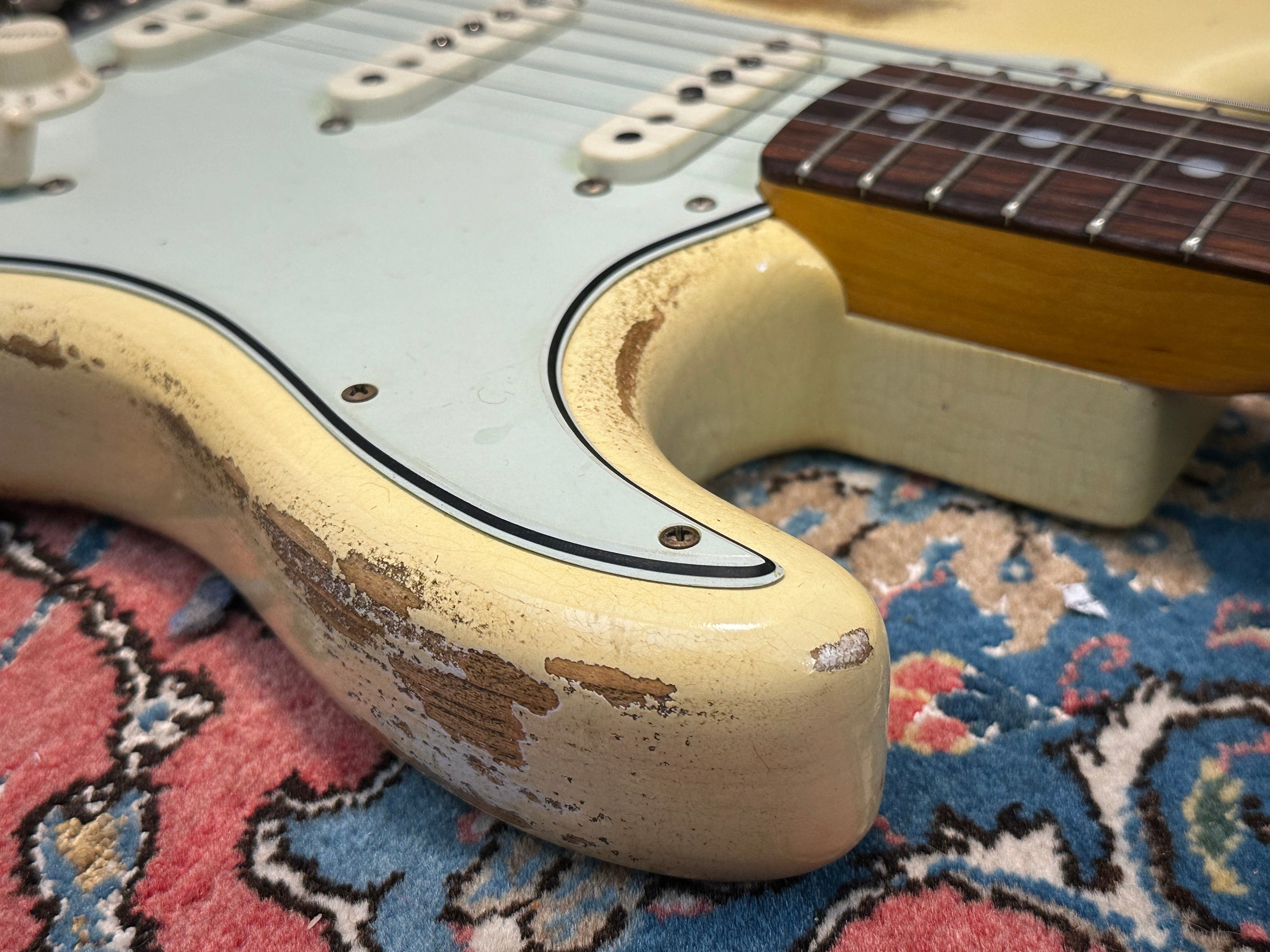 Fender Custom Shop '65 NAMM LTD Heavy Relic Stratocaster 2018 Olympic White