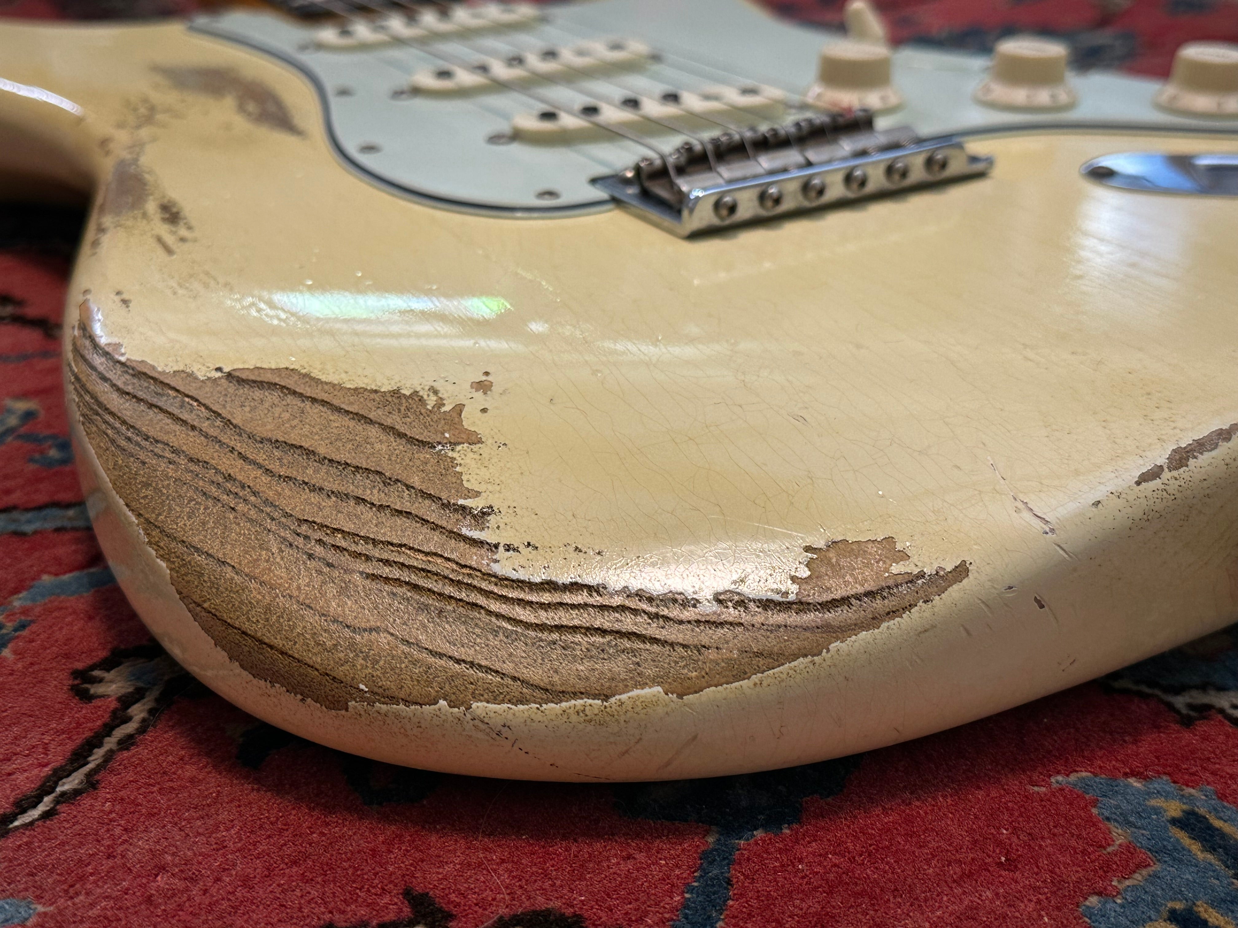 Fender Custom Shop '65 NAMM LTD Heavy Relic Stratocaster 2018 Olympic White