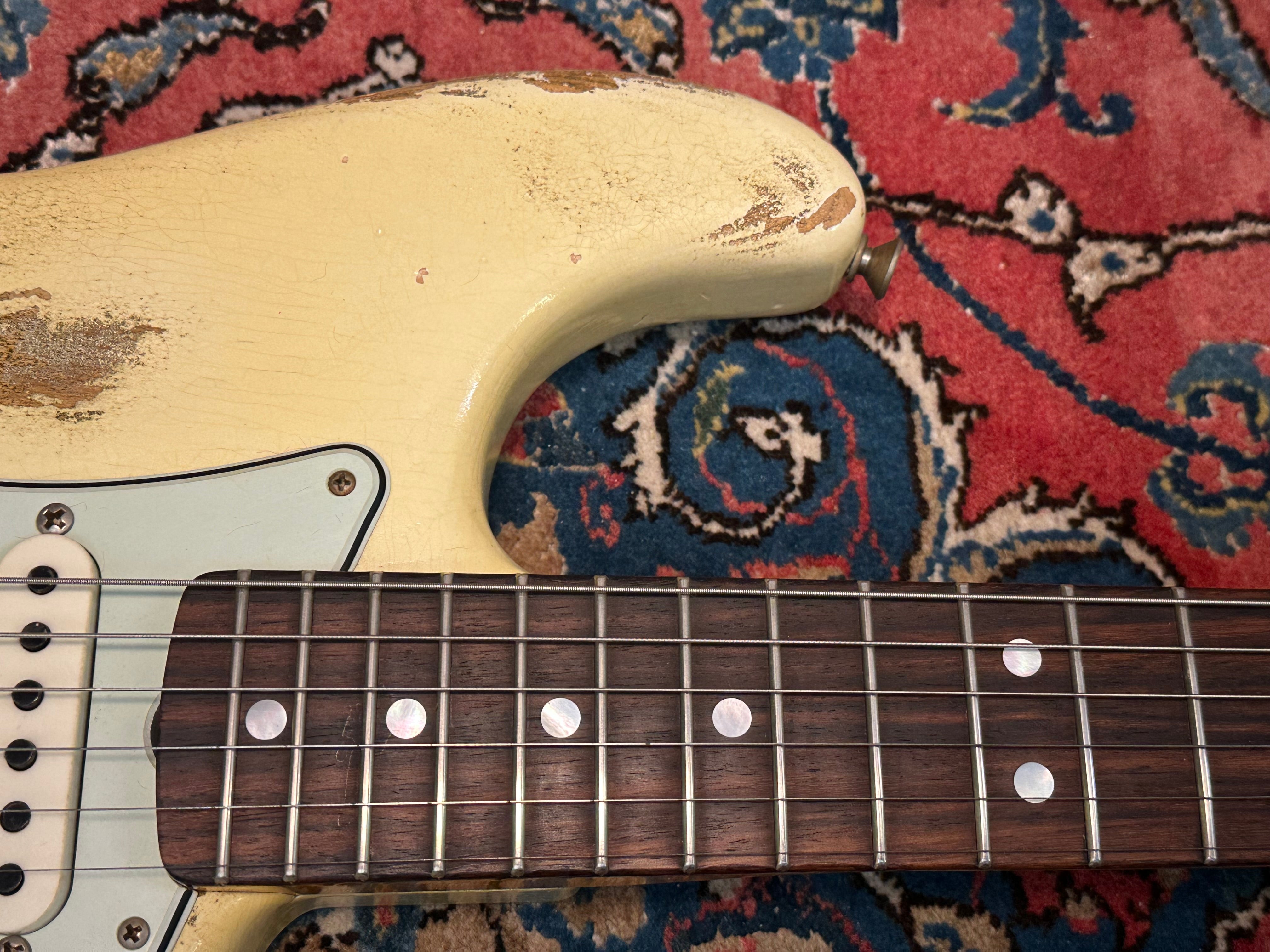 Fender Custom Shop '65 NAMM LTD Heavy Relic Stratocaster 2018 Olympic White