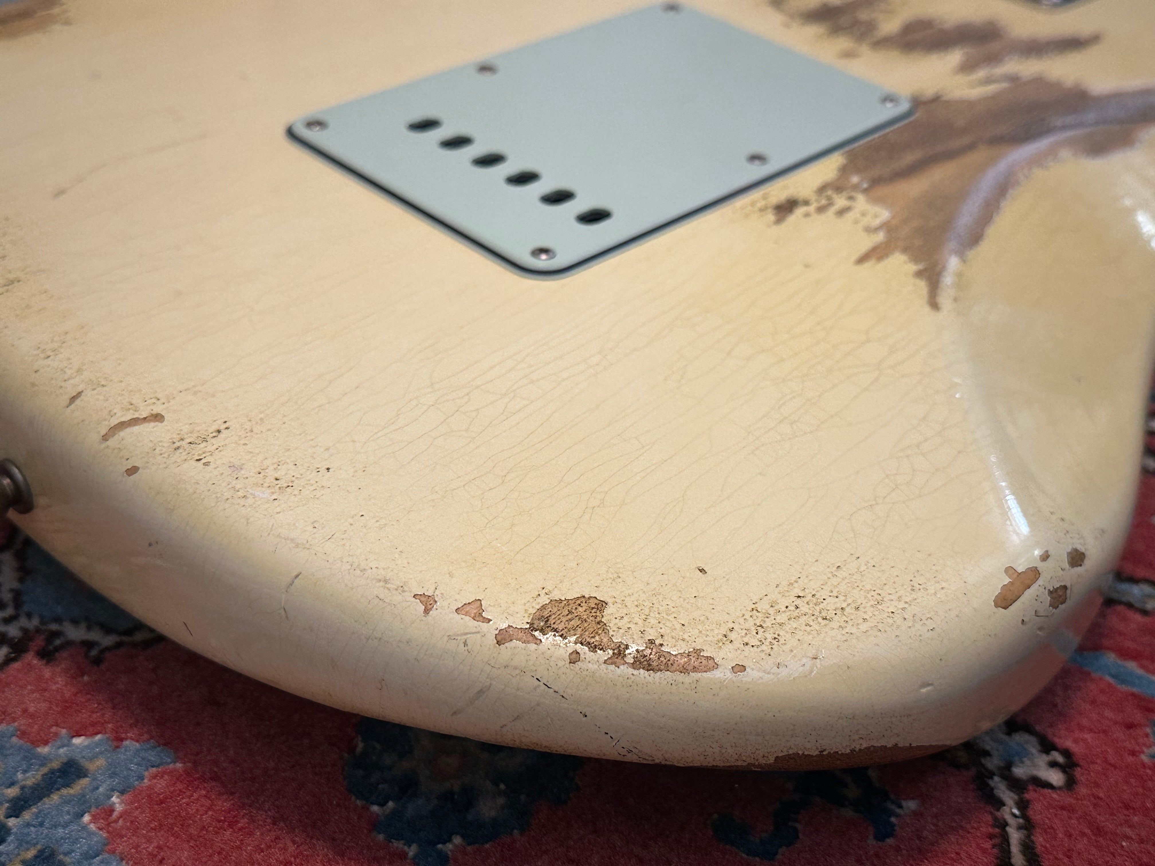 Fender Custom Shop '65 NAMM LTD Heavy Relic Stratocaster 2018 Olympic White