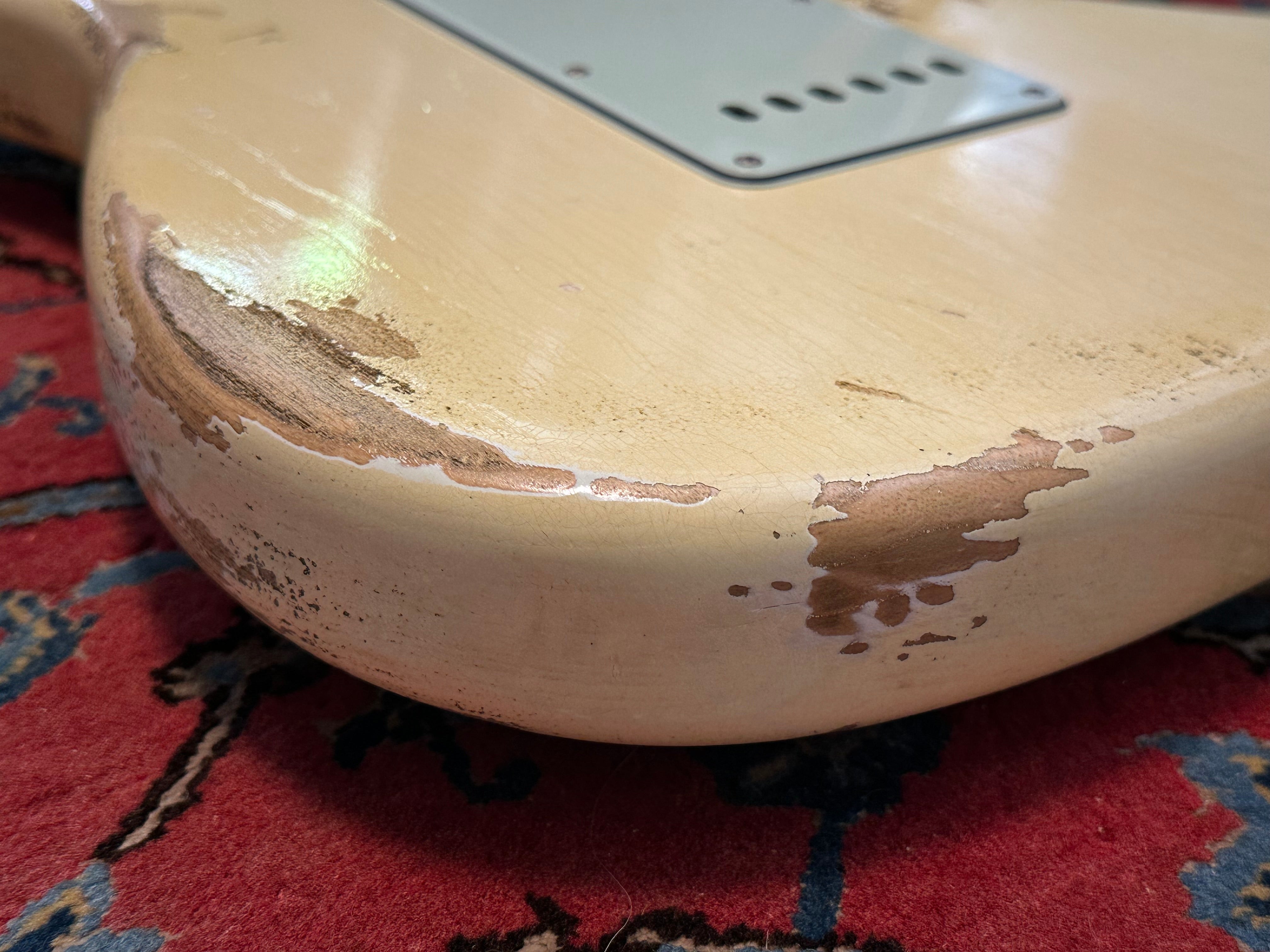 Fender Custom Shop '65 NAMM LTD Heavy Relic Stratocaster 2018 Olympic White