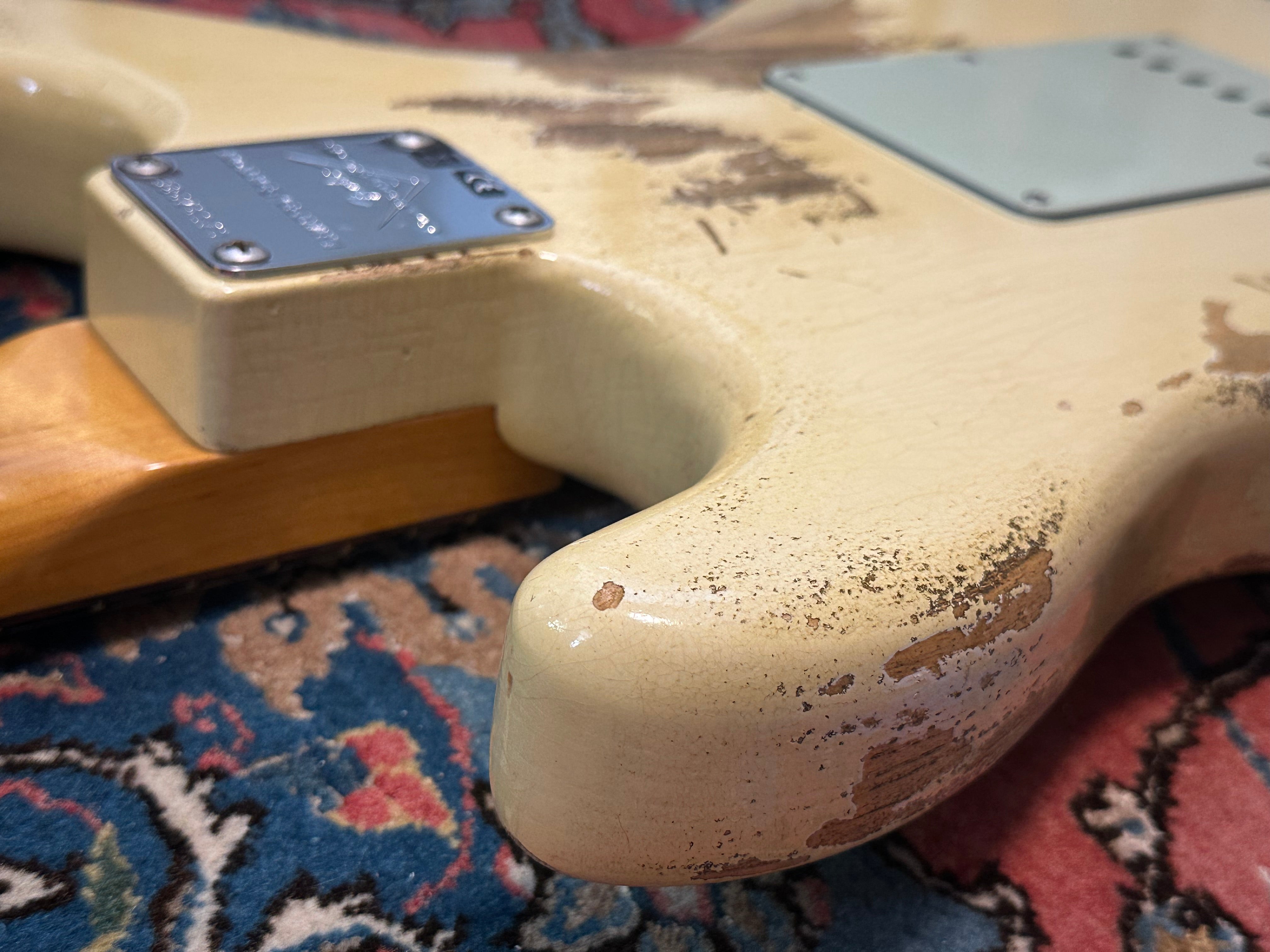 Fender Custom Shop '65 NAMM LTD Heavy Relic Stratocaster 2018 Olympic White