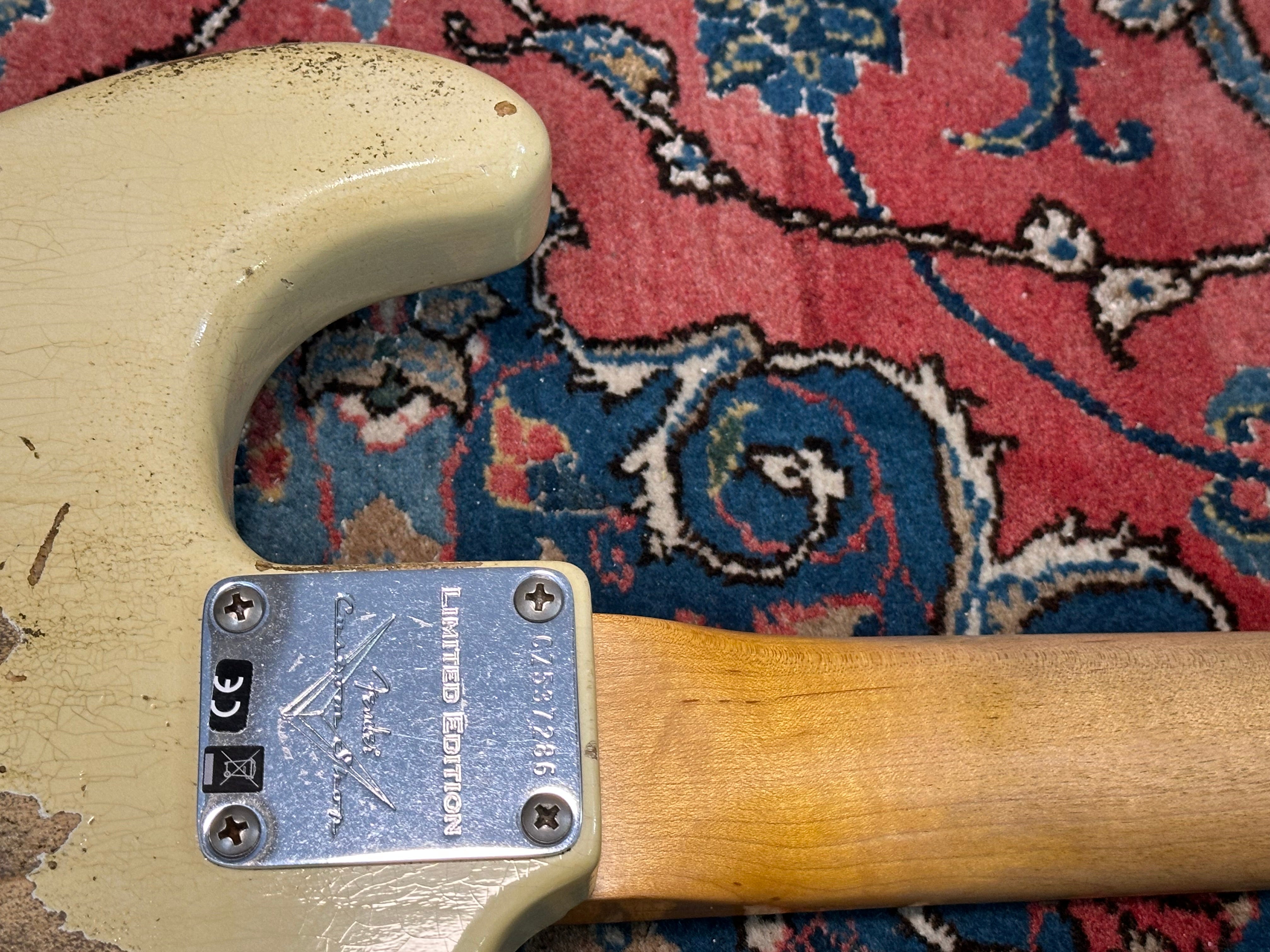 Fender Custom Shop '65 NAMM LTD Heavy Relic Stratocaster 2018 Olympic White