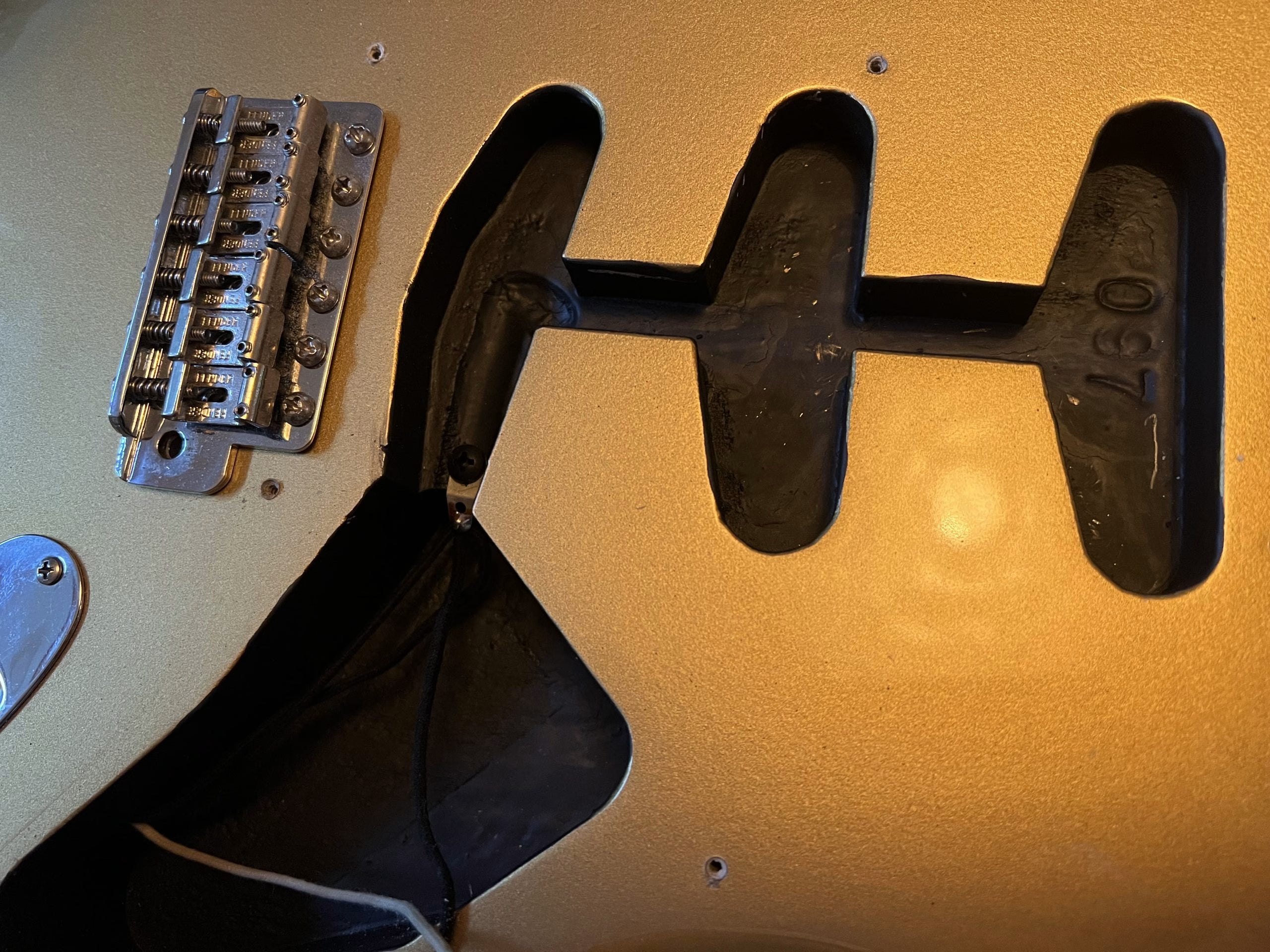 SOLD - 1994 Fender Custom Shop 54 Custom Classic Series Stratocaster Aztec Gold