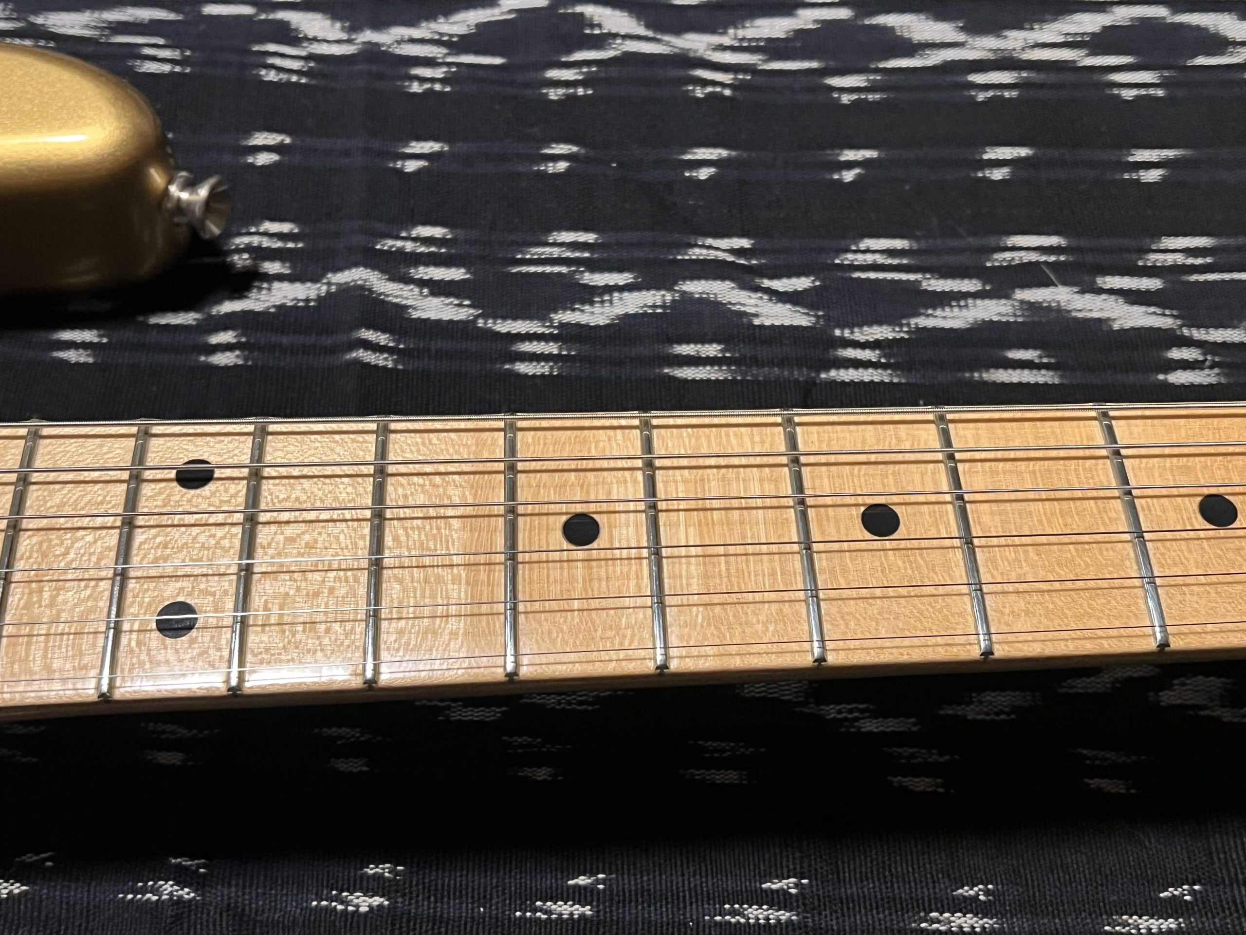SOLD - 1994 Fender Custom Shop 54 Custom Classic Series Stratocaster Aztec Gold