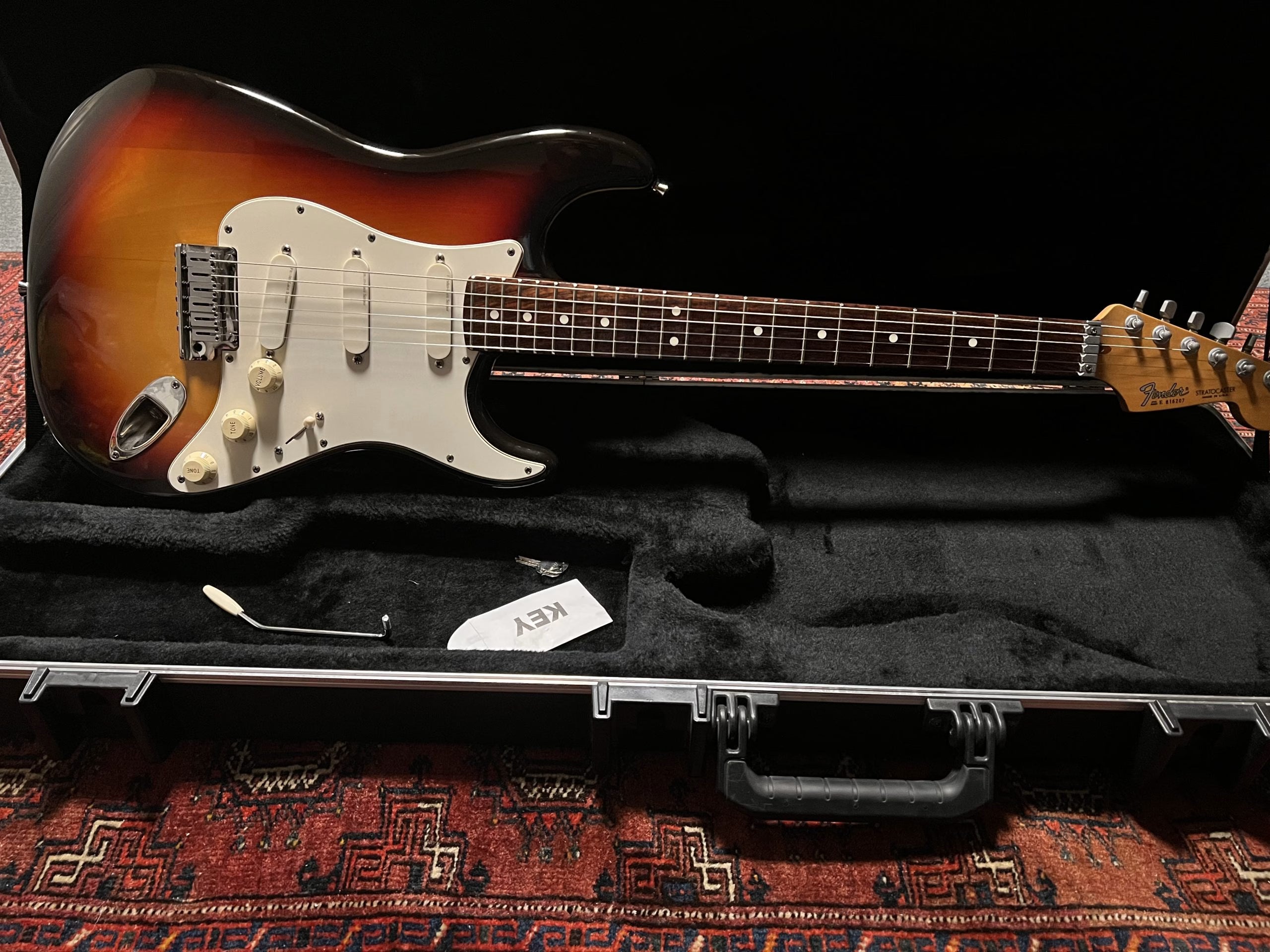 SOLD - 1988 Fender Strat Plus Brown Sunburst
