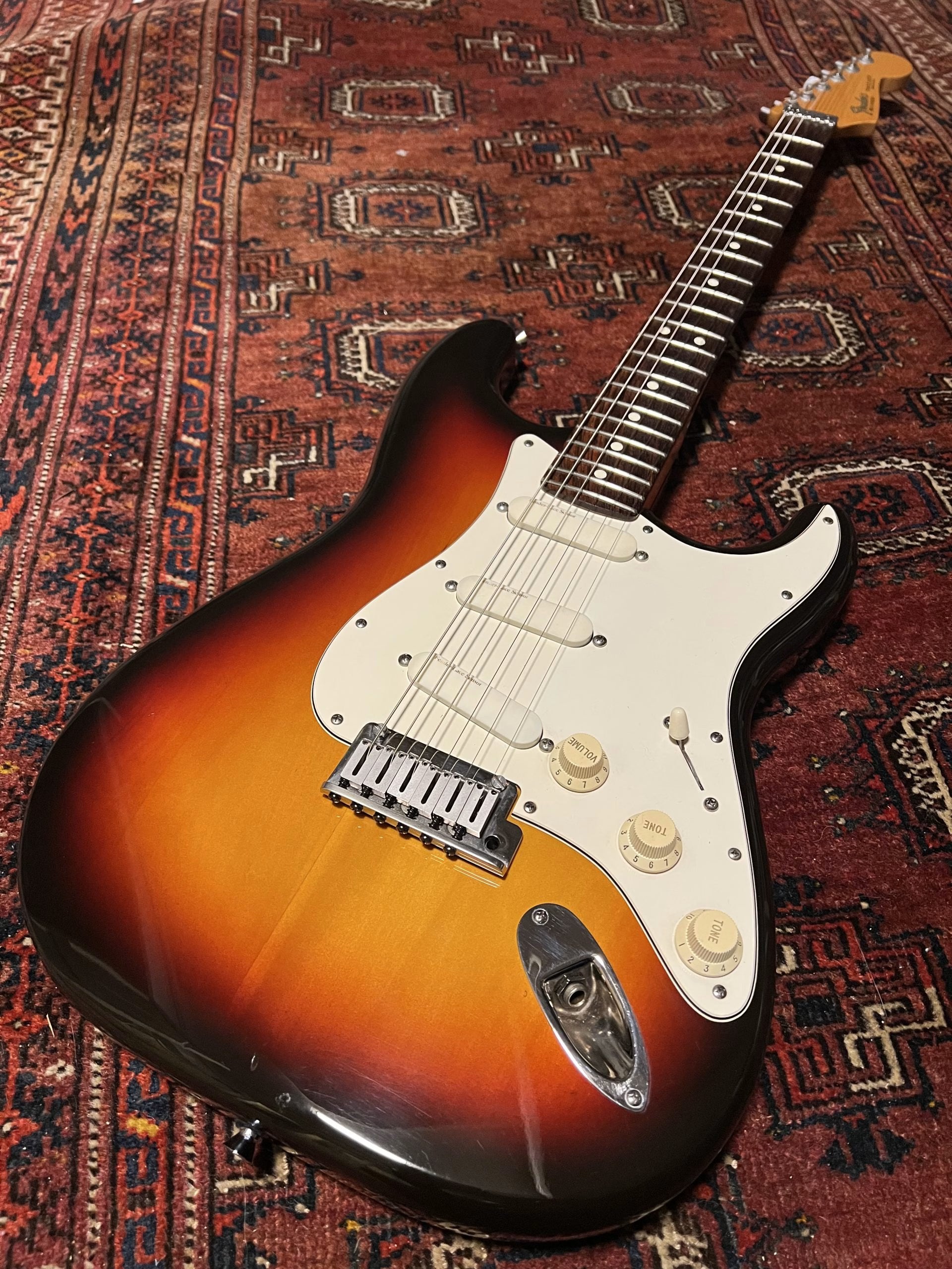SOLD - 1988 Fender Strat Plus Brown Sunburst