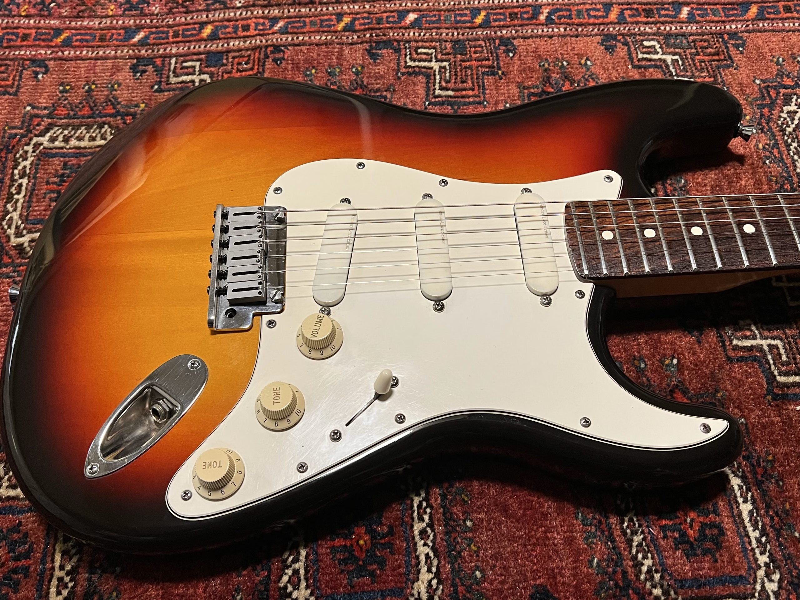 SOLD - 1988 Fender Strat Plus Brown Sunburst