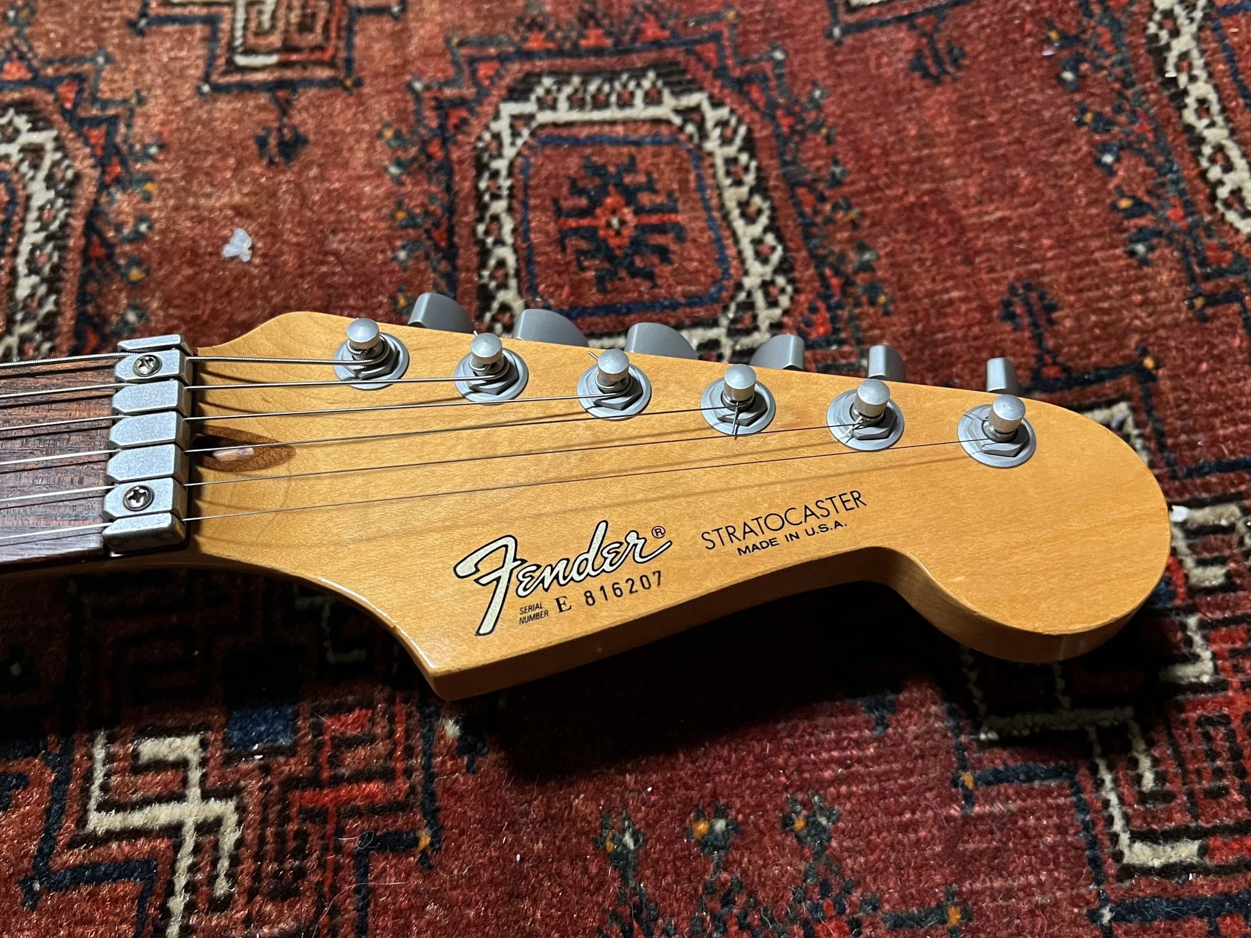 SOLD - 1988 Fender Strat Plus Brown Sunburst