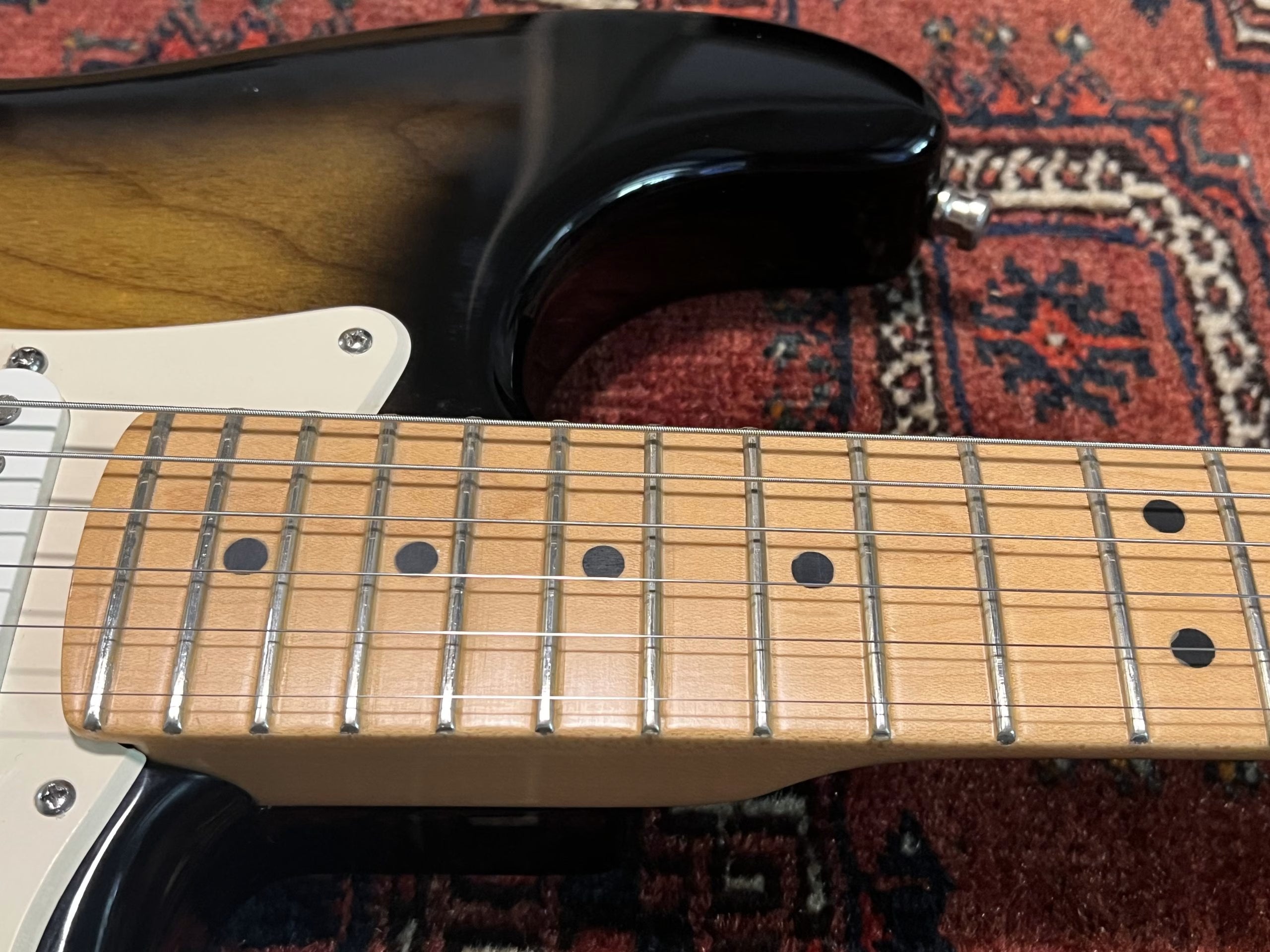 SOLD - 2004 Fender 50th Anniversary American Stratocaster Two Tone Sunburst