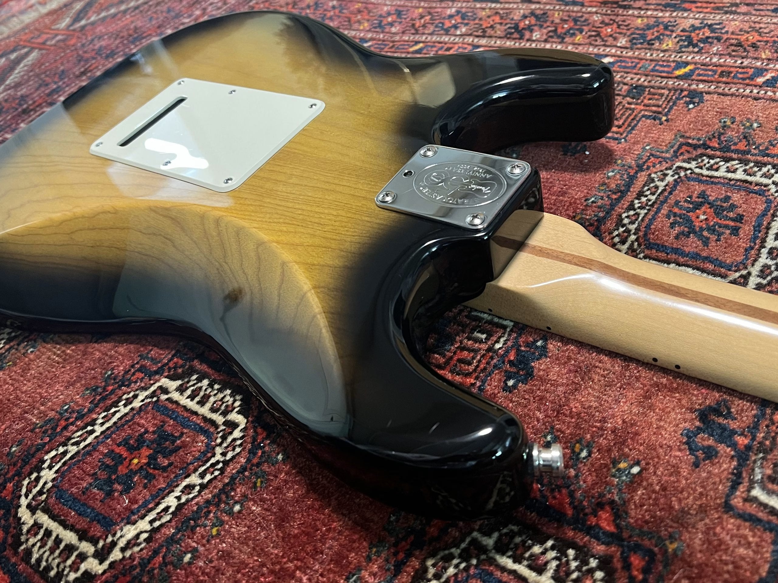 SOLD - 2004 Fender 50th Anniversary American Stratocaster Two Tone Sunburst