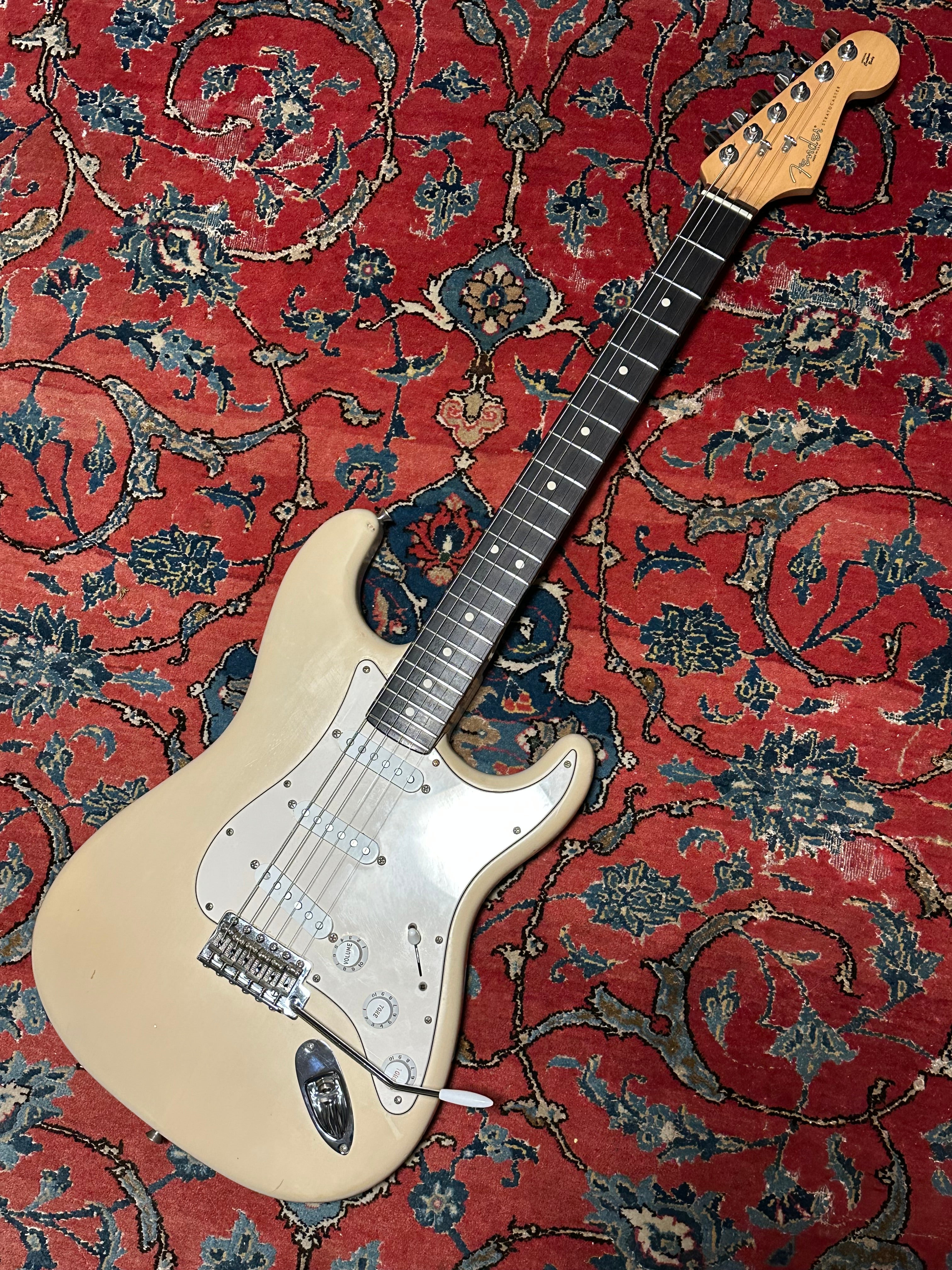 SOLD - 2003 Fender Highway One Stratocaster Honey Blonde