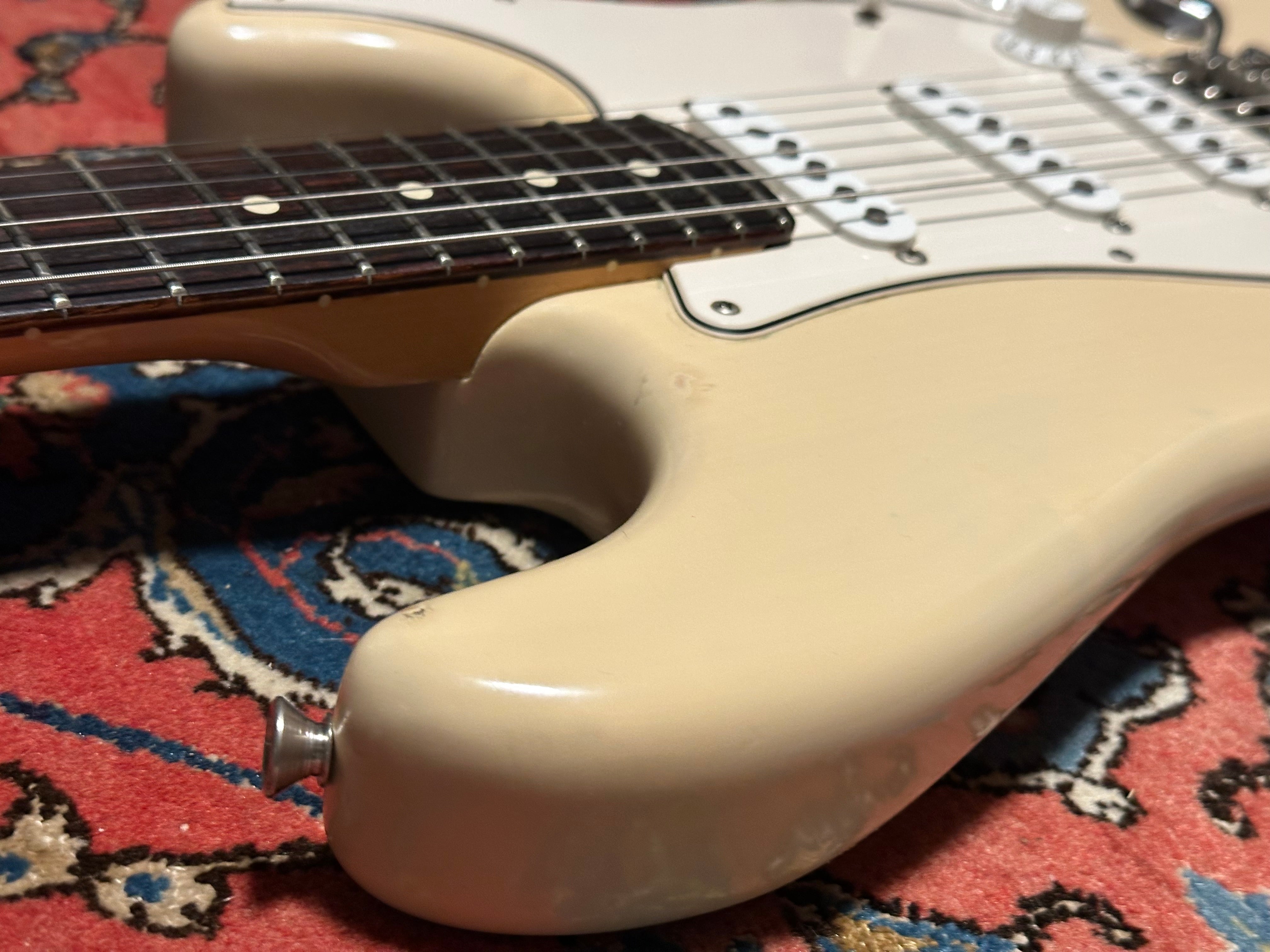 SOLD - 2003 Fender Highway One Stratocaster Honey Blonde