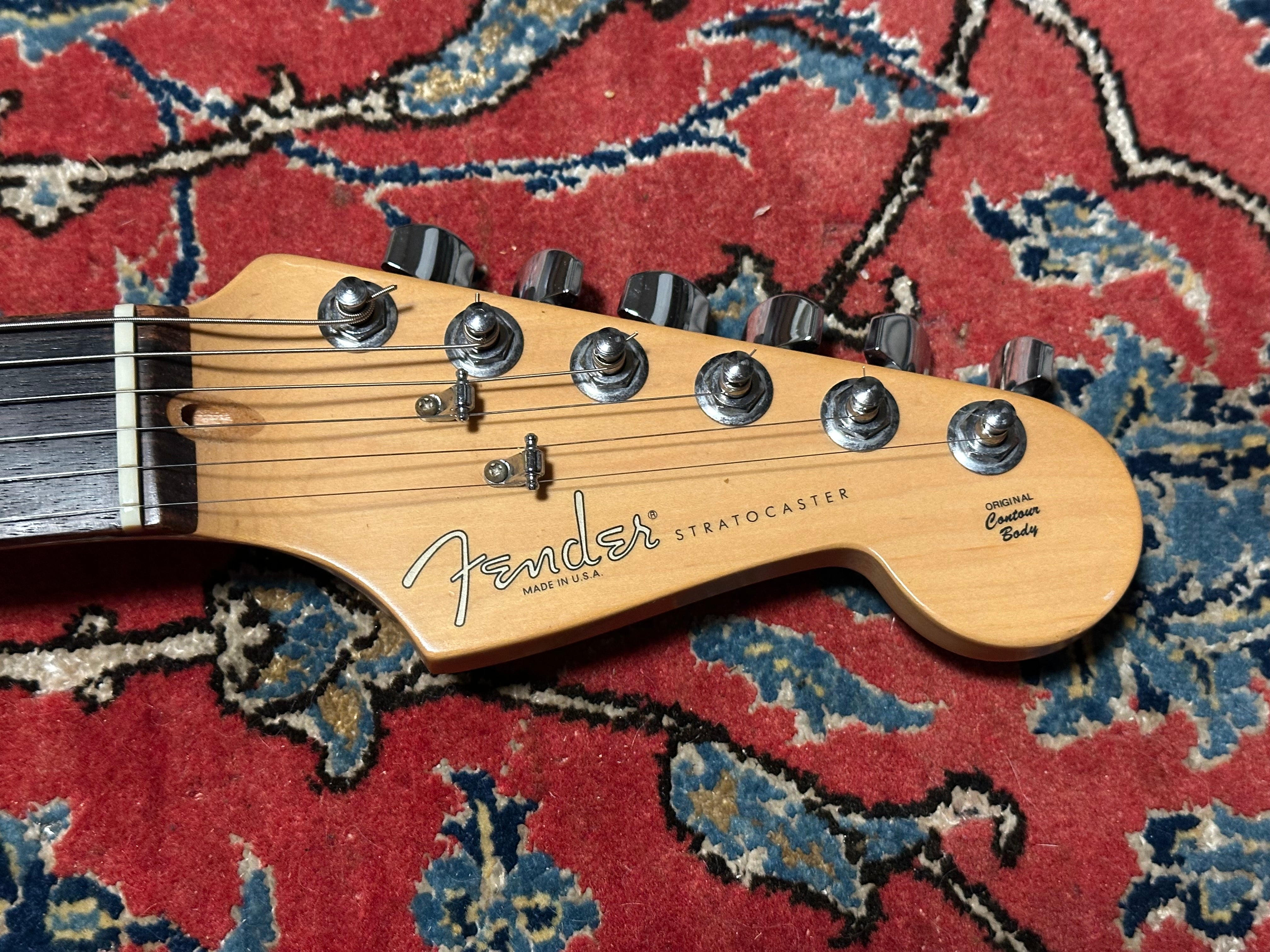 SOLD - 2003 Fender Highway One Stratocaster Honey Blonde