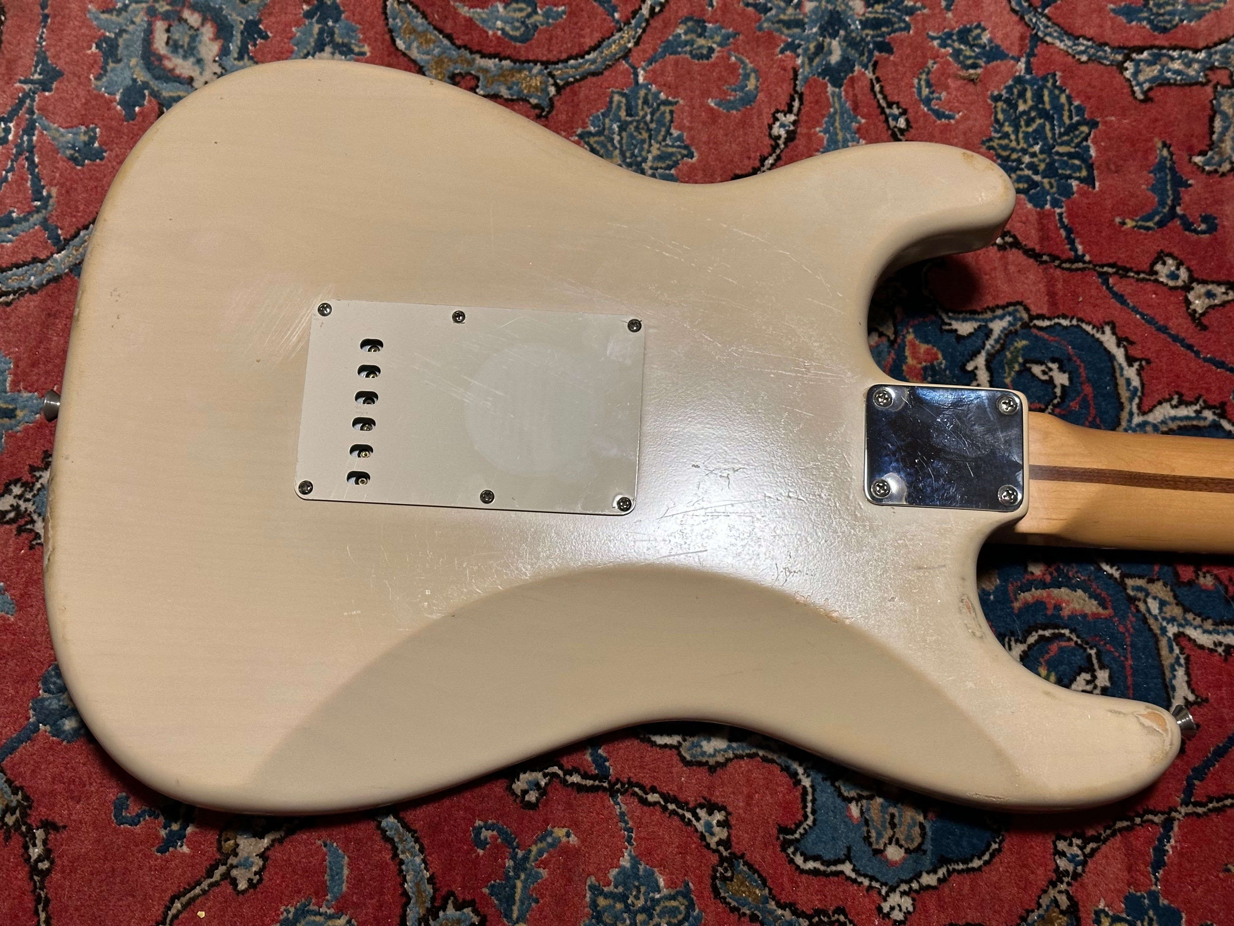 SOLD - 2003 Fender Highway One Stratocaster Honey Blonde
