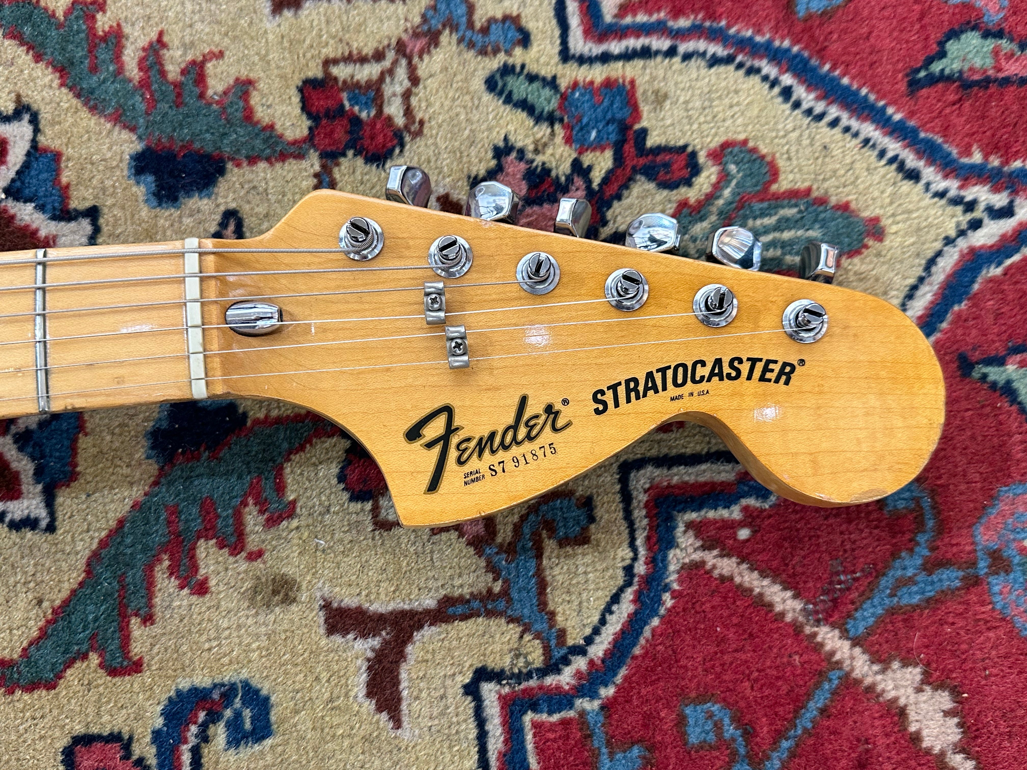Fender Stratocaster 1977 Black (only 3.7kg)