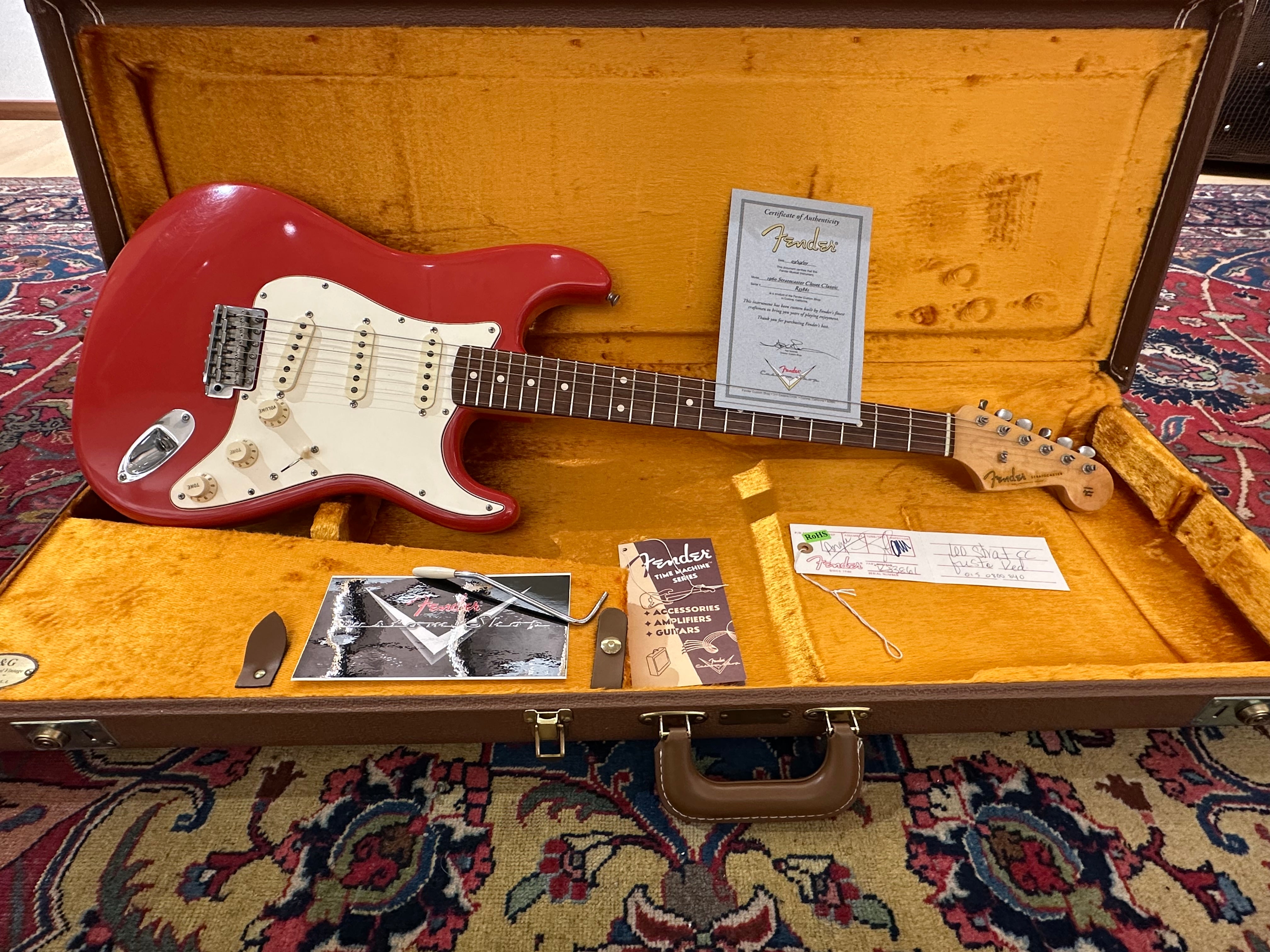 Fender Custom Shop '60 Closet Classic Stratocaster 2007 Fiesta Red