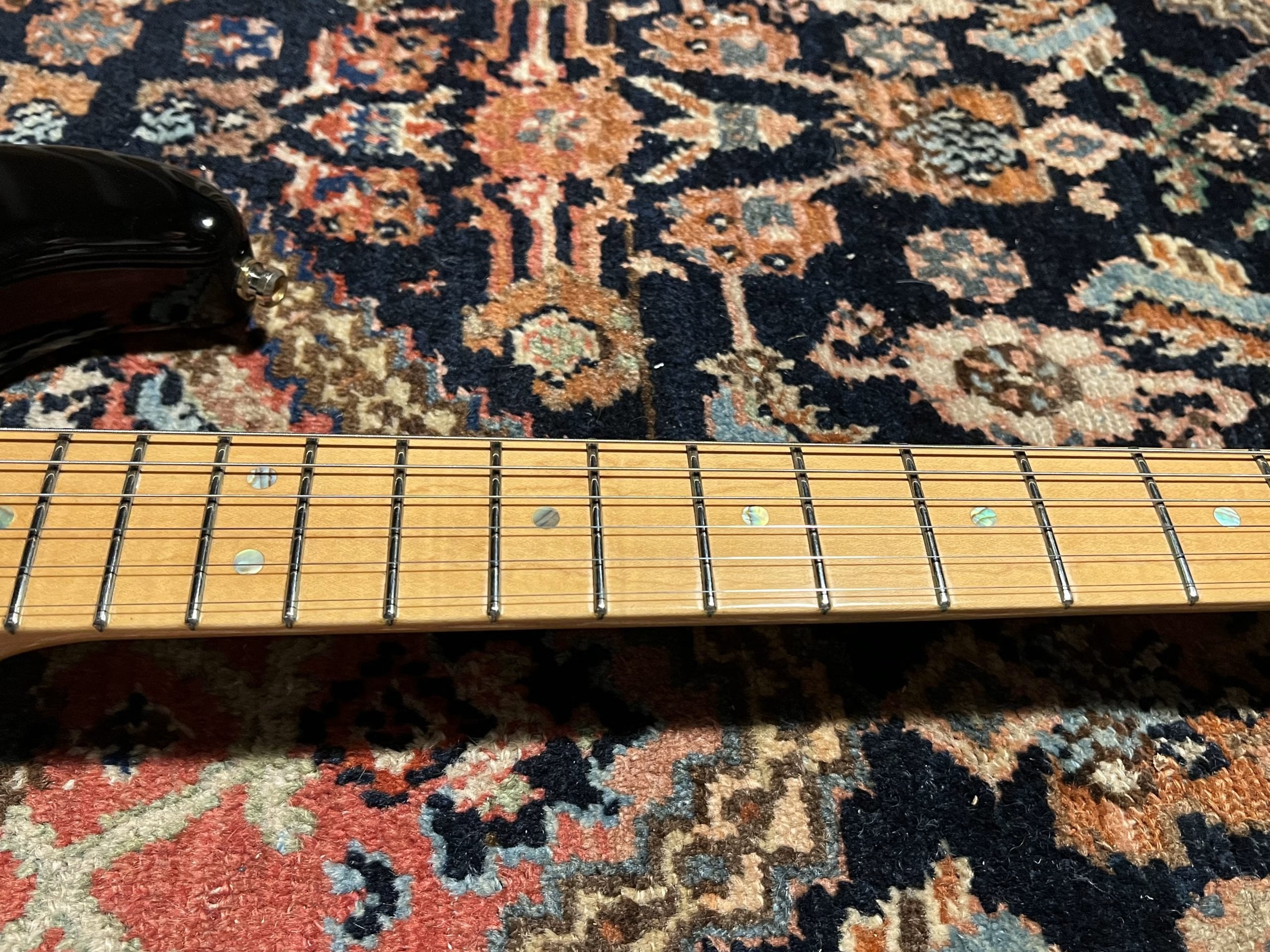 SOLD - 2004 Fender 50th Anniversary American Deluxe Stratocaster Two Tone Sunburst