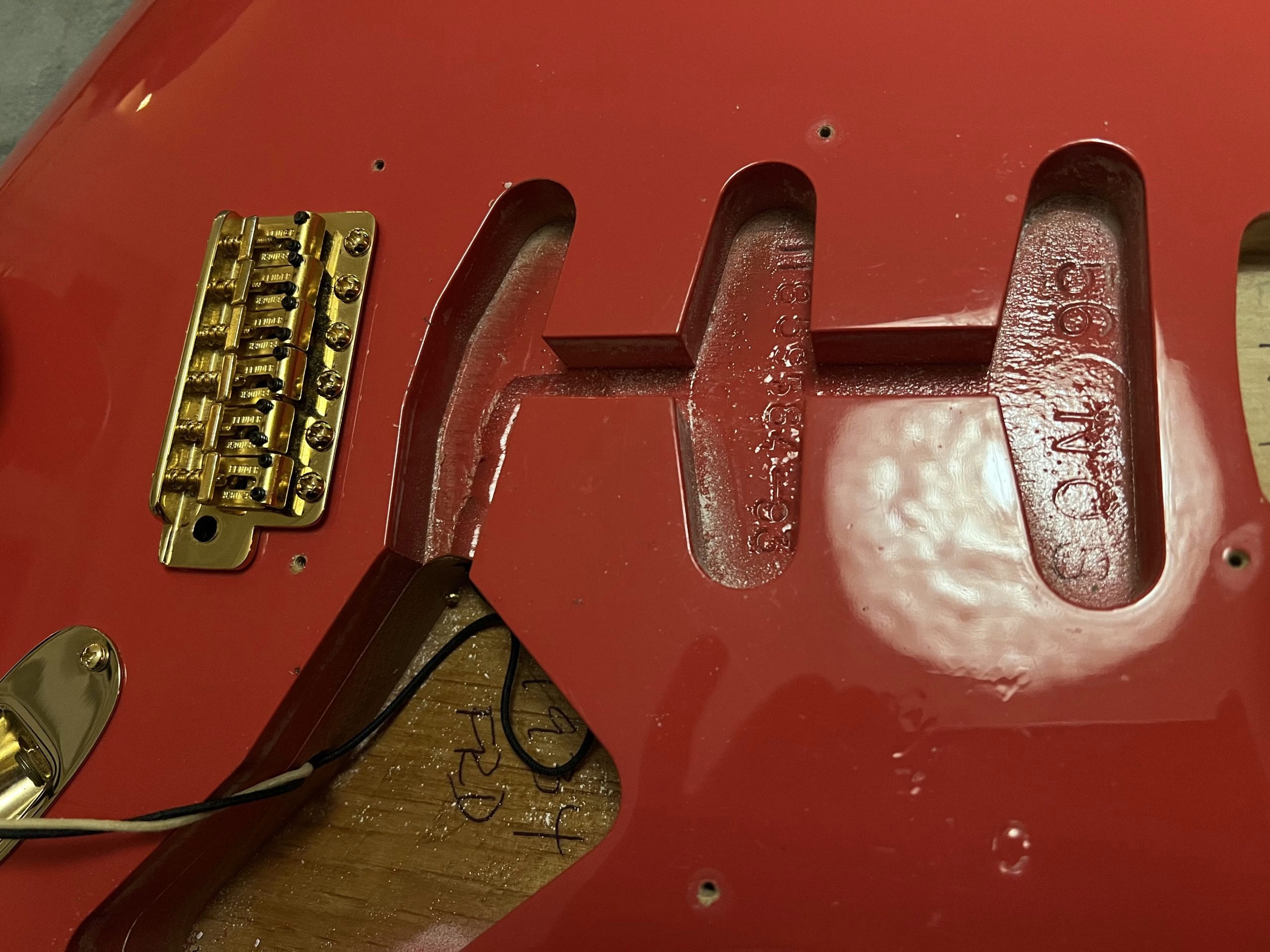 SOLD - 2018 Fender Custom Shop '56 NOS Stratocaster Fiesta Red