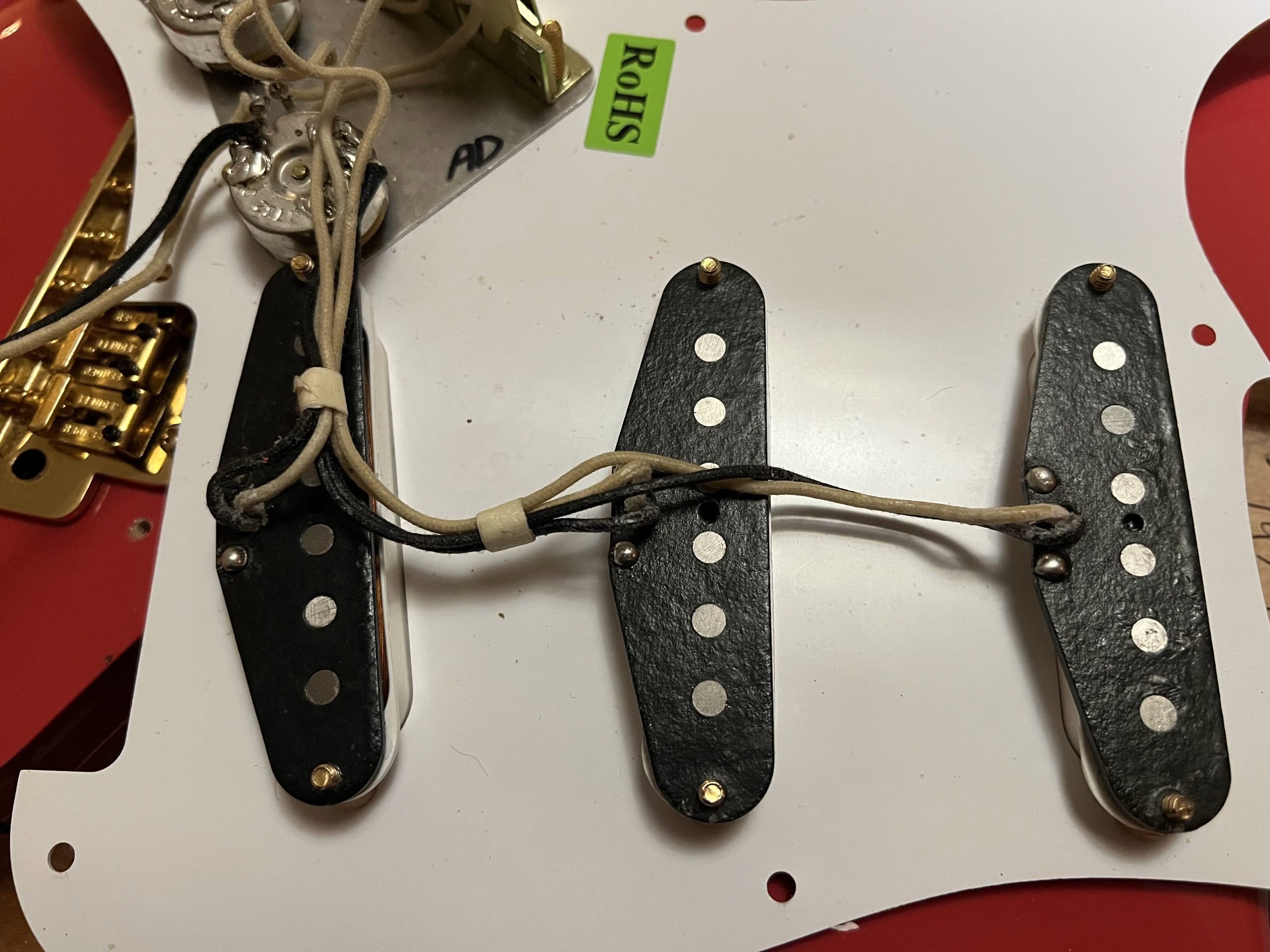 SOLD - 2018 Fender Custom Shop '56 NOS Stratocaster Fiesta Red