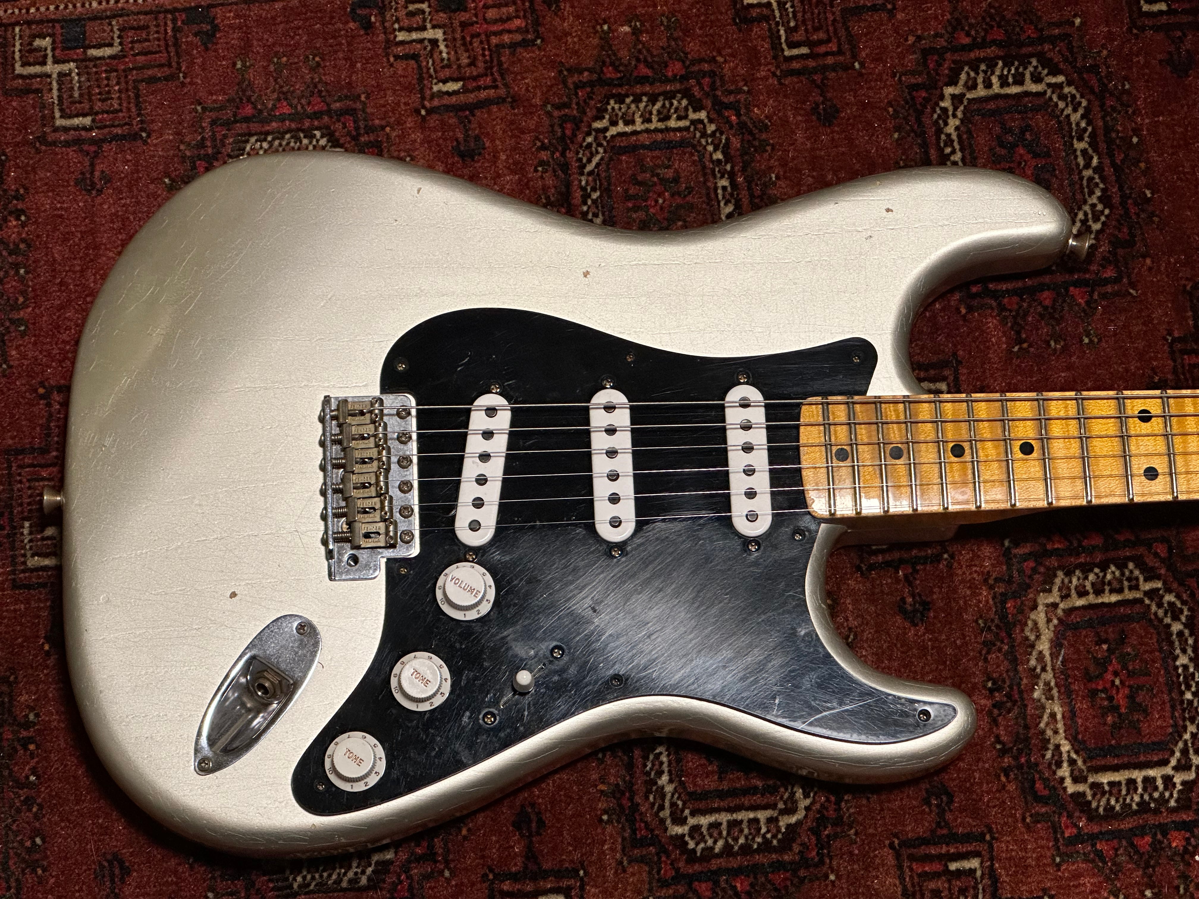 Fender Custom Shop '55 NAMM LTD Relic Stratocaster 2020 Inca Silver