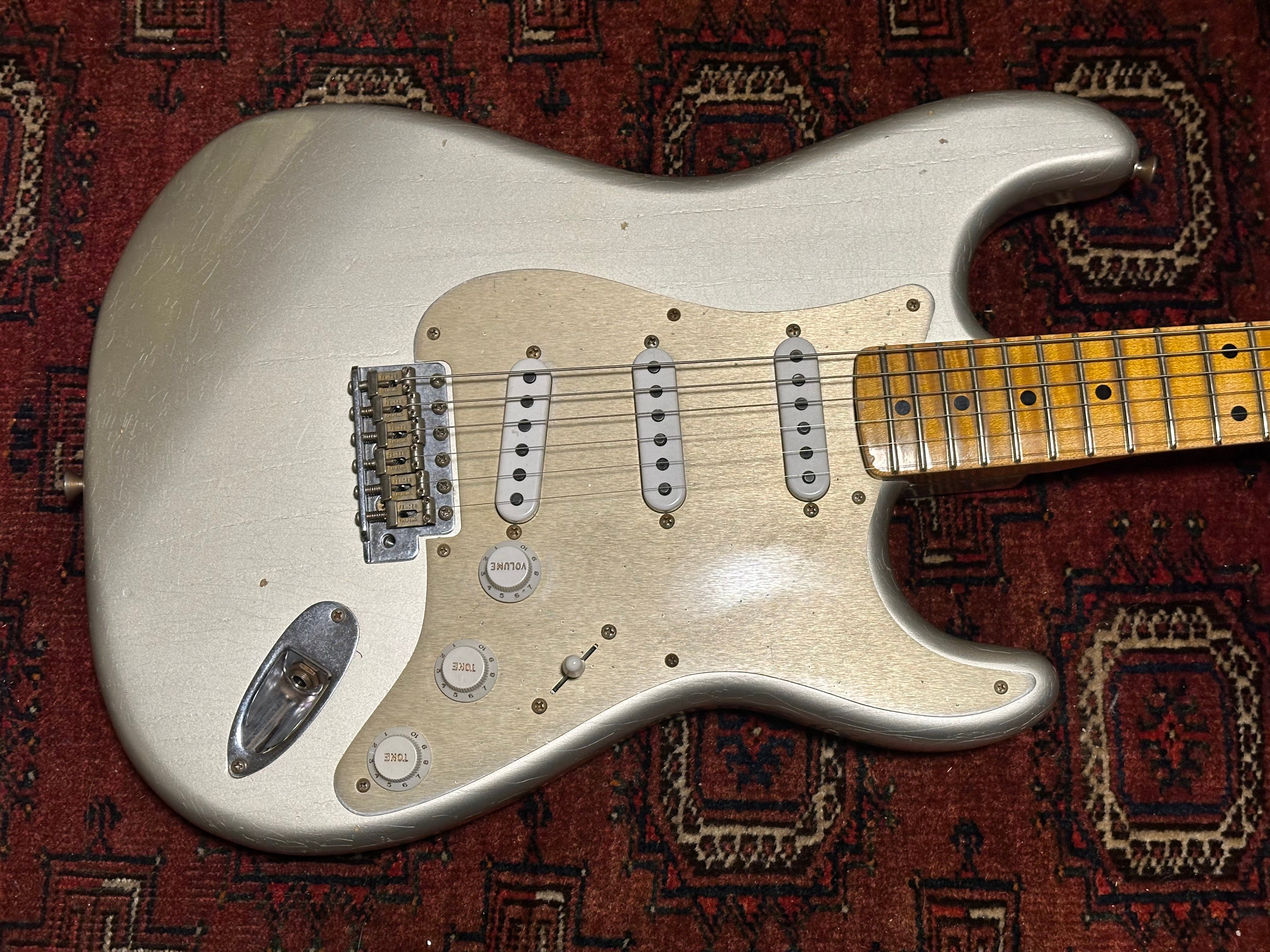 Fender Custom Shop '55 NAMM LTD Relic Stratocaster 2020 Inca Silver